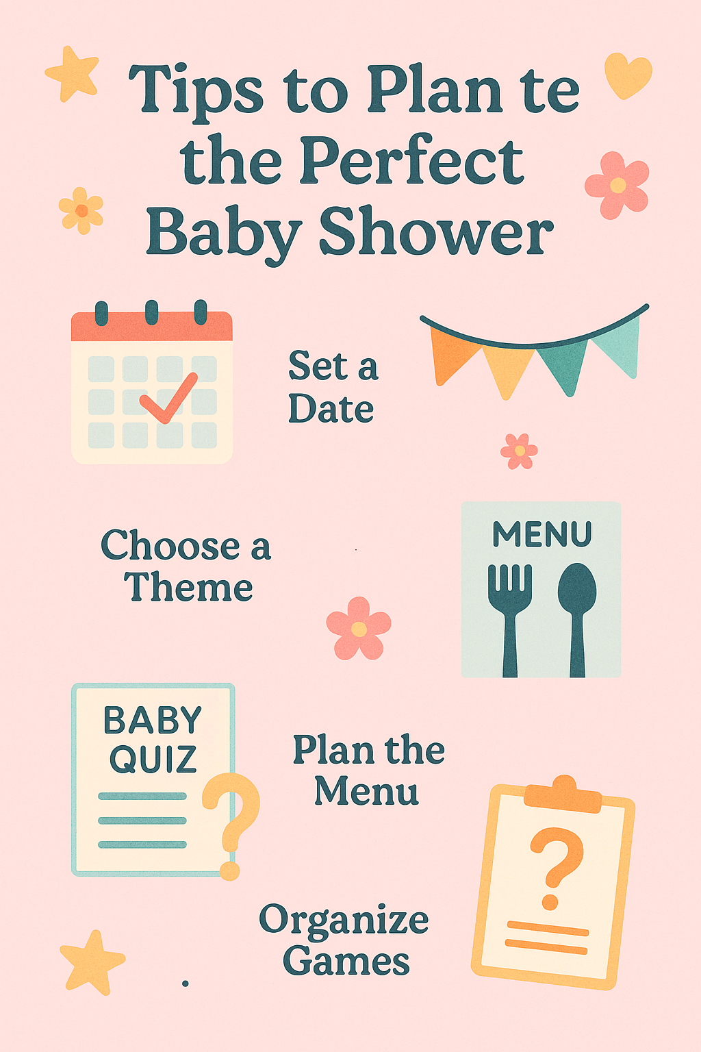 Tips to Plan the Perfect Baby Shower