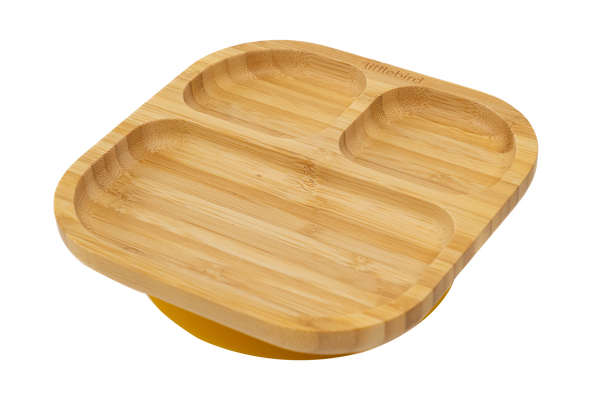 Square Life Bamboo Plate