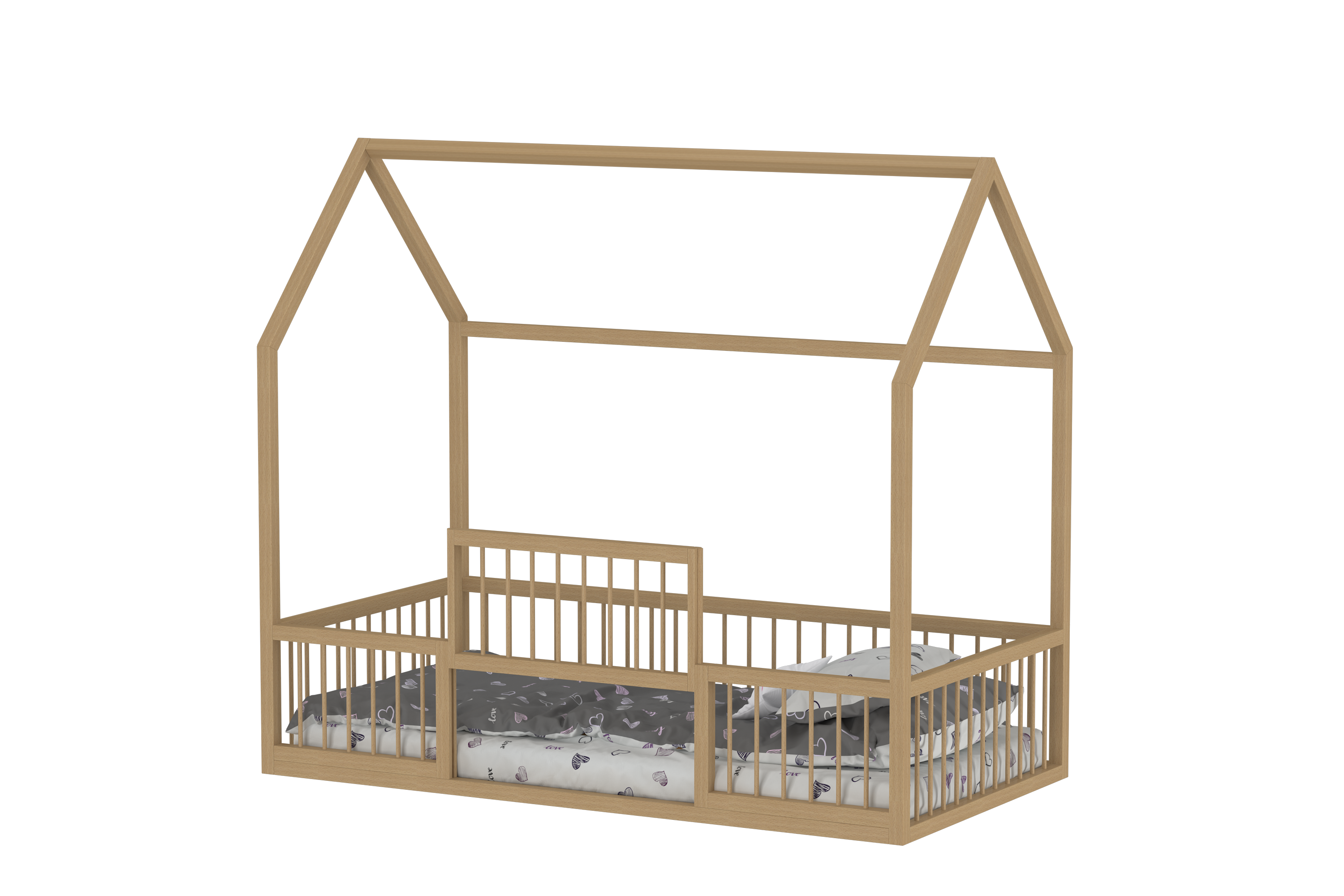 The LittleBird Floor Hut Bed B1