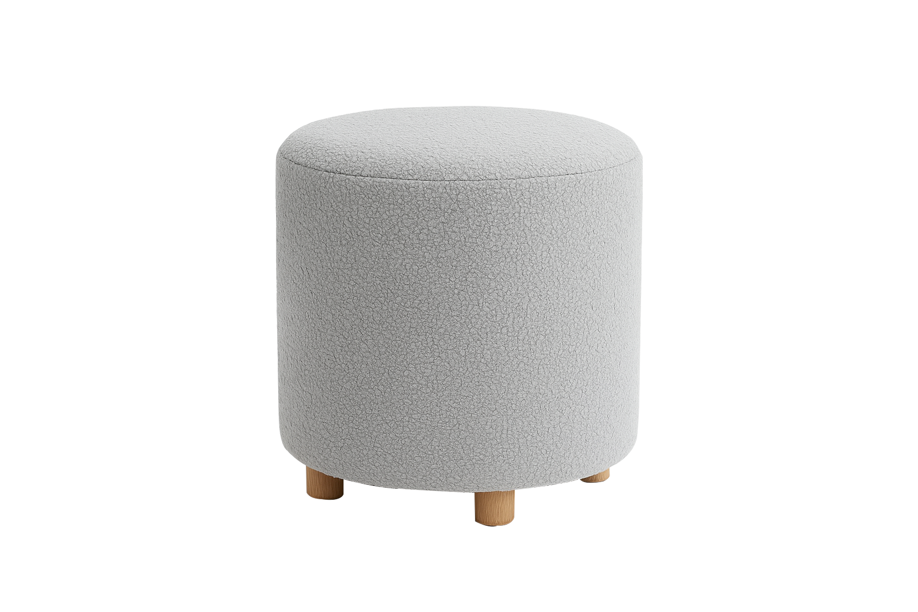 Pebble Bouclé Pouf