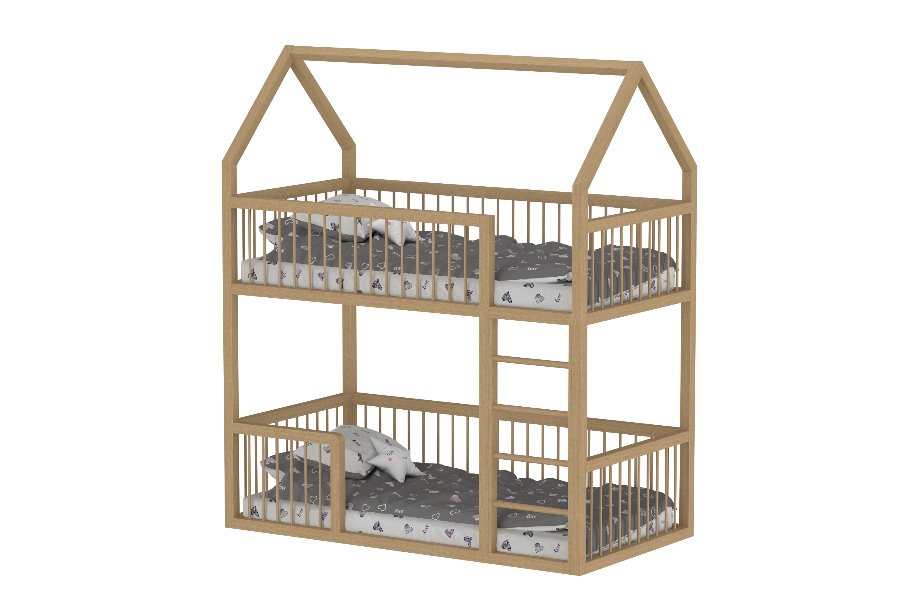 Montessori Styled Hut Bunk Beds