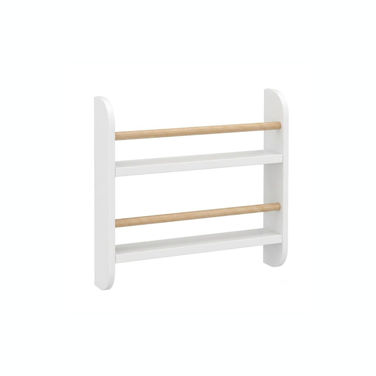 Ledge Mini Wall Shelf in White