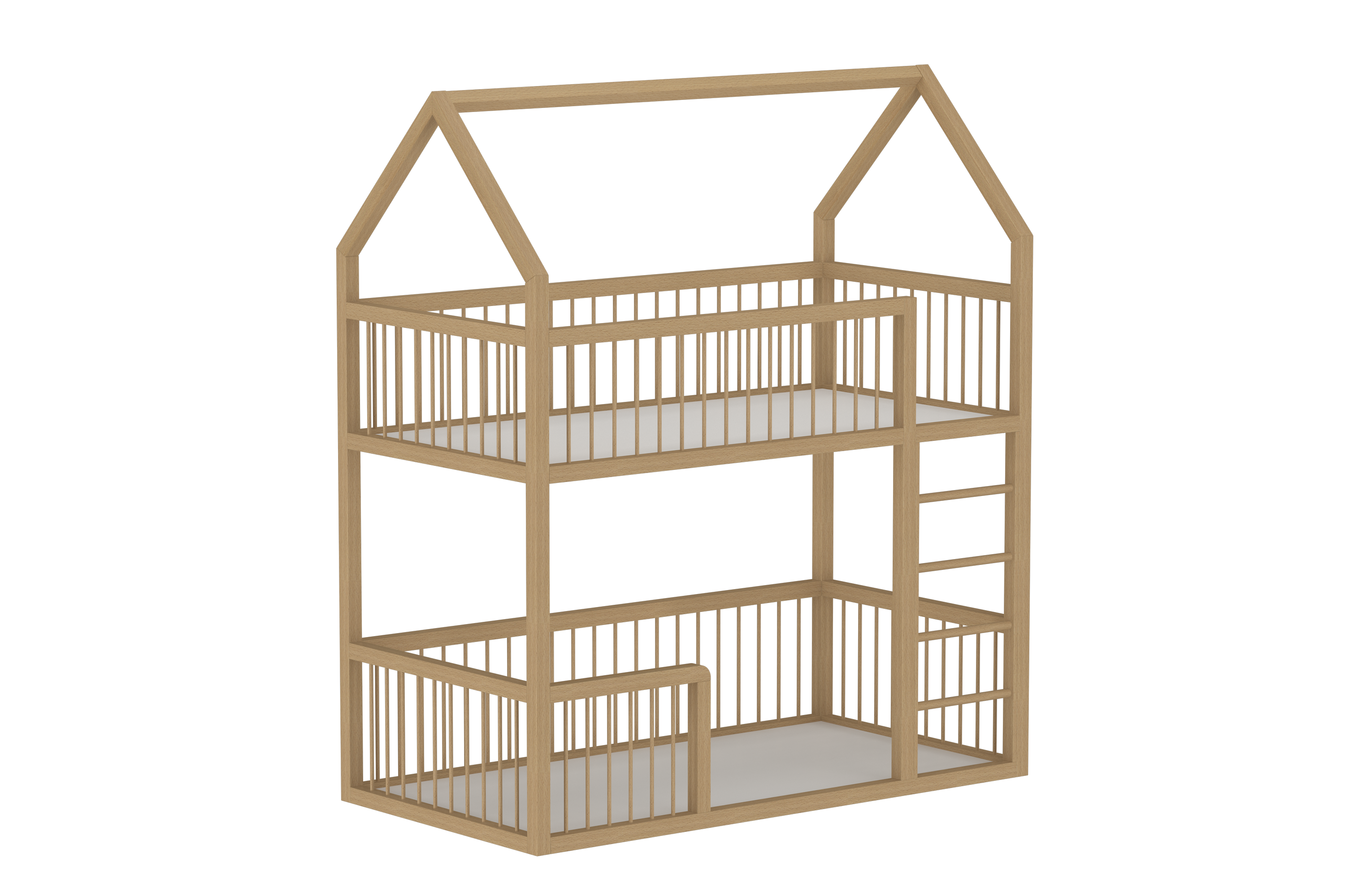Montessori Styled Hut Bunk Beds