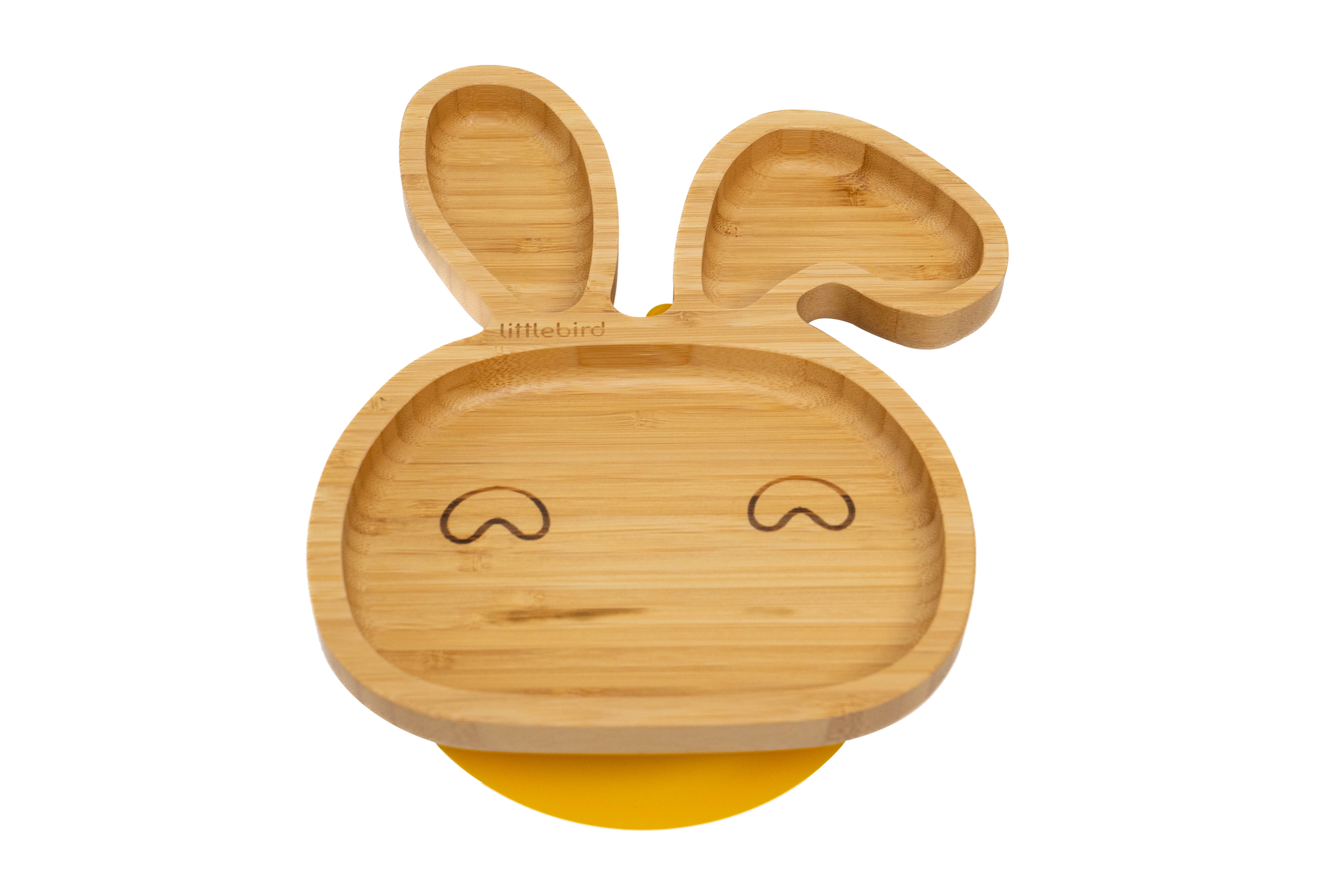 Bunny Life Bamboo Plate