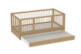 Montessori Toddler Floor Bed S2 with Storage