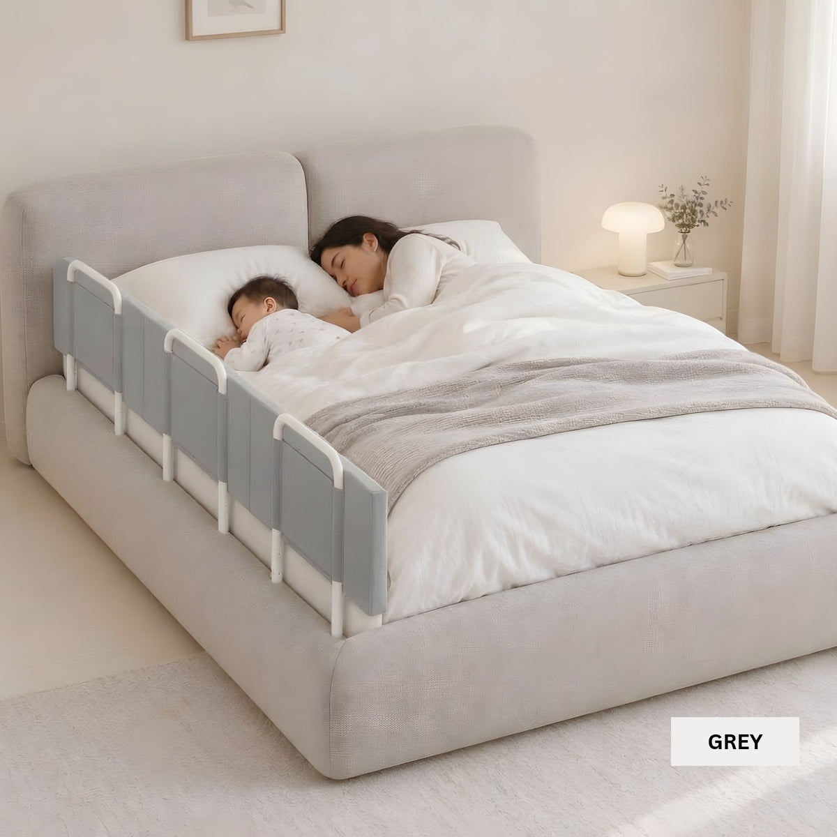 Bed Guard Rail for Toddlers