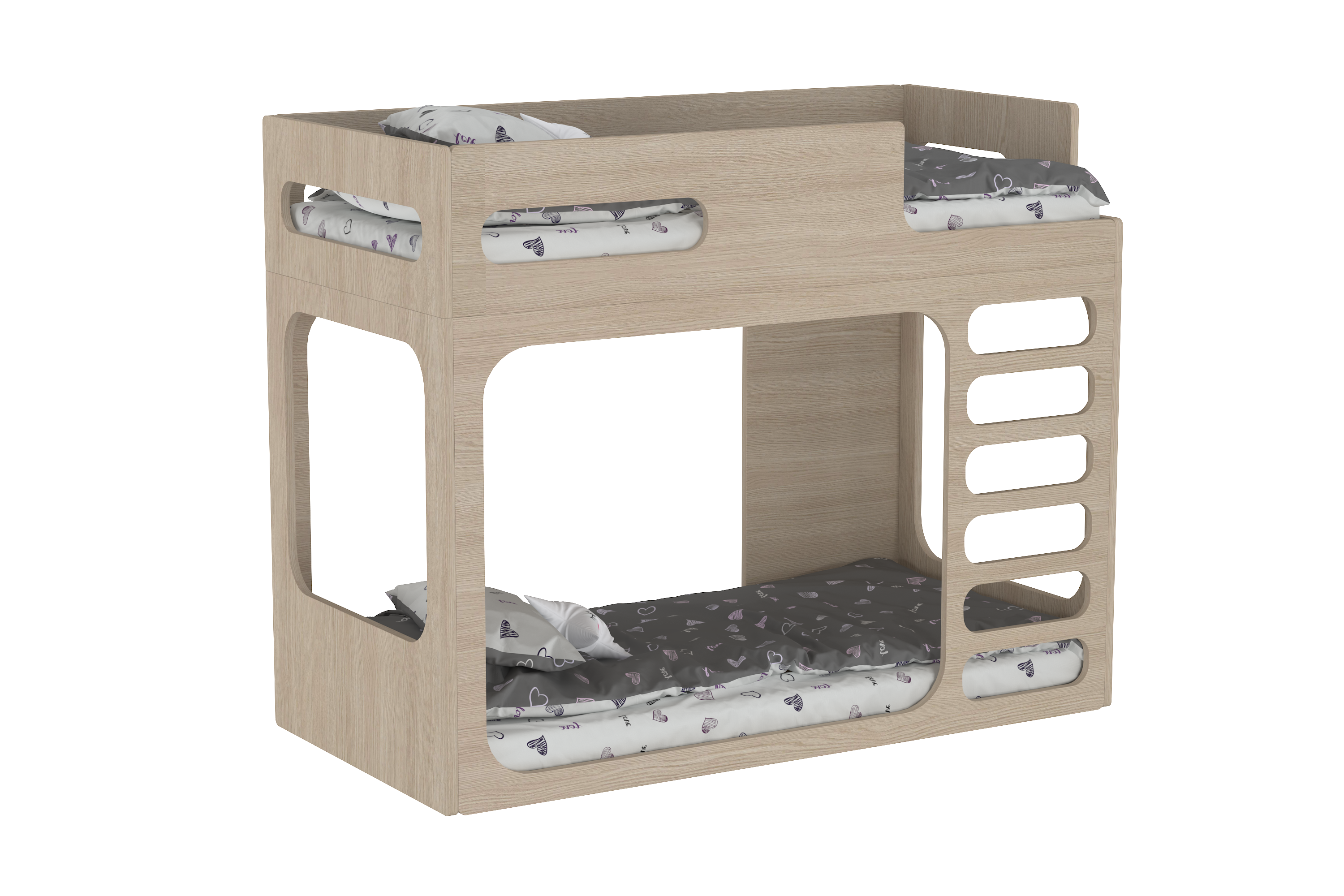 Elegant Single Single Bunk Bed