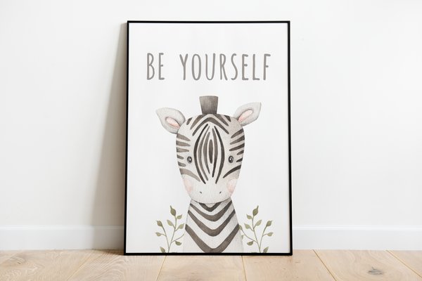 Be Yourself Zebra