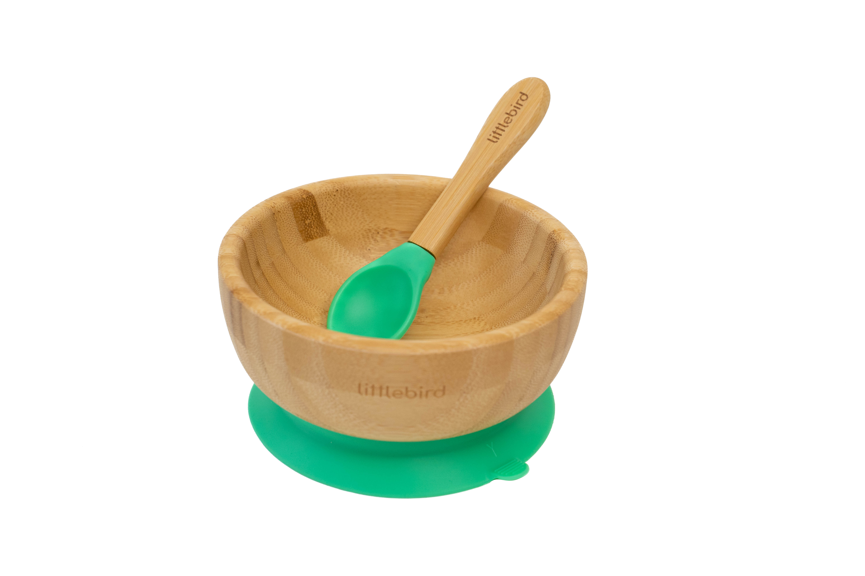Bamboo Bowl + Spoon Set