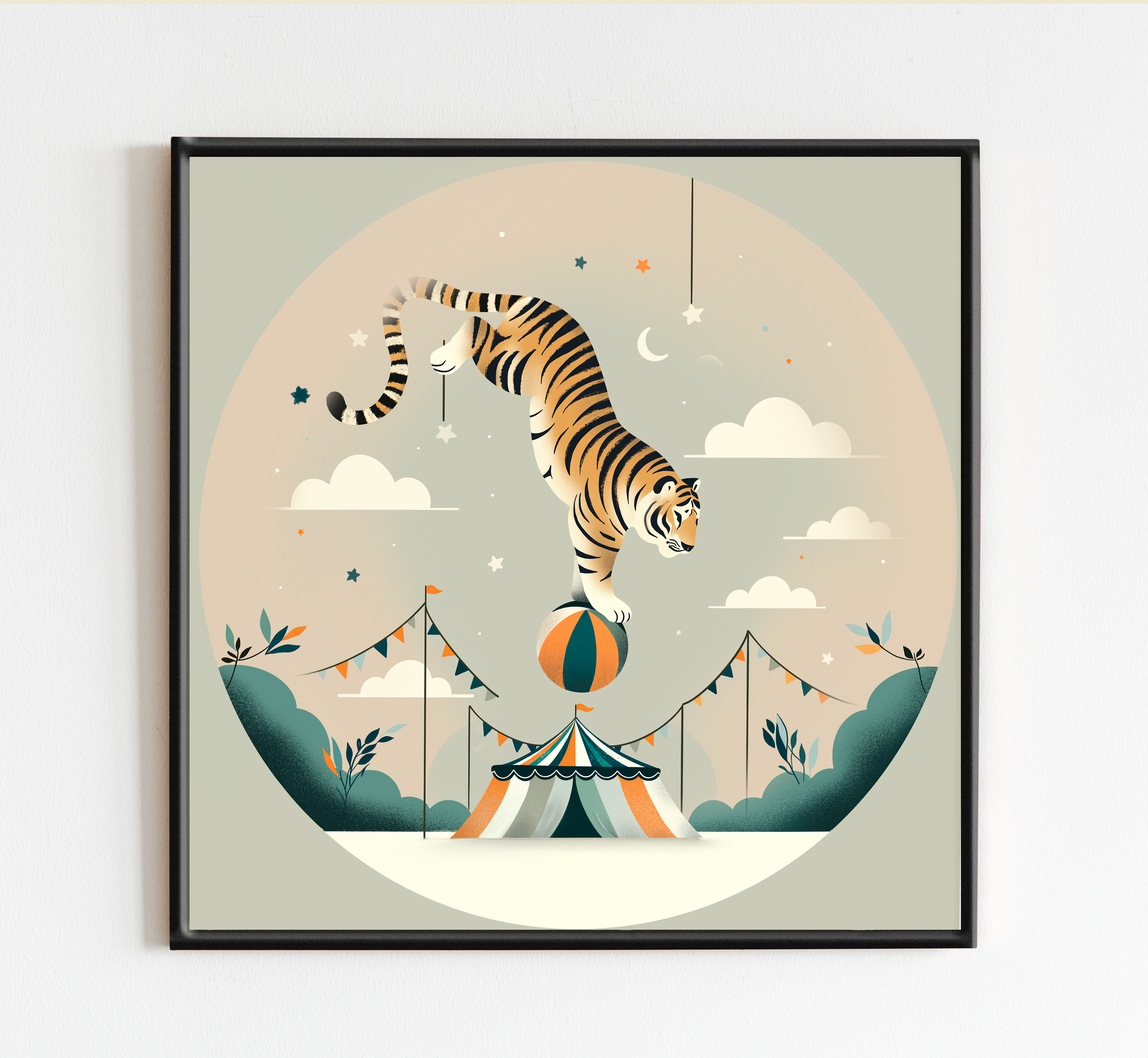 Balancing Tiger