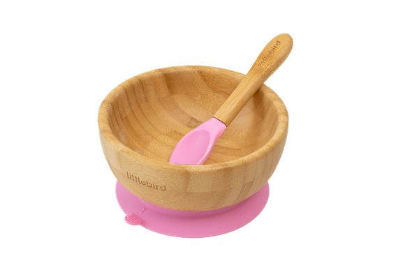 Limited Edition Peppa Pig Bamboo Bowl + Spoon