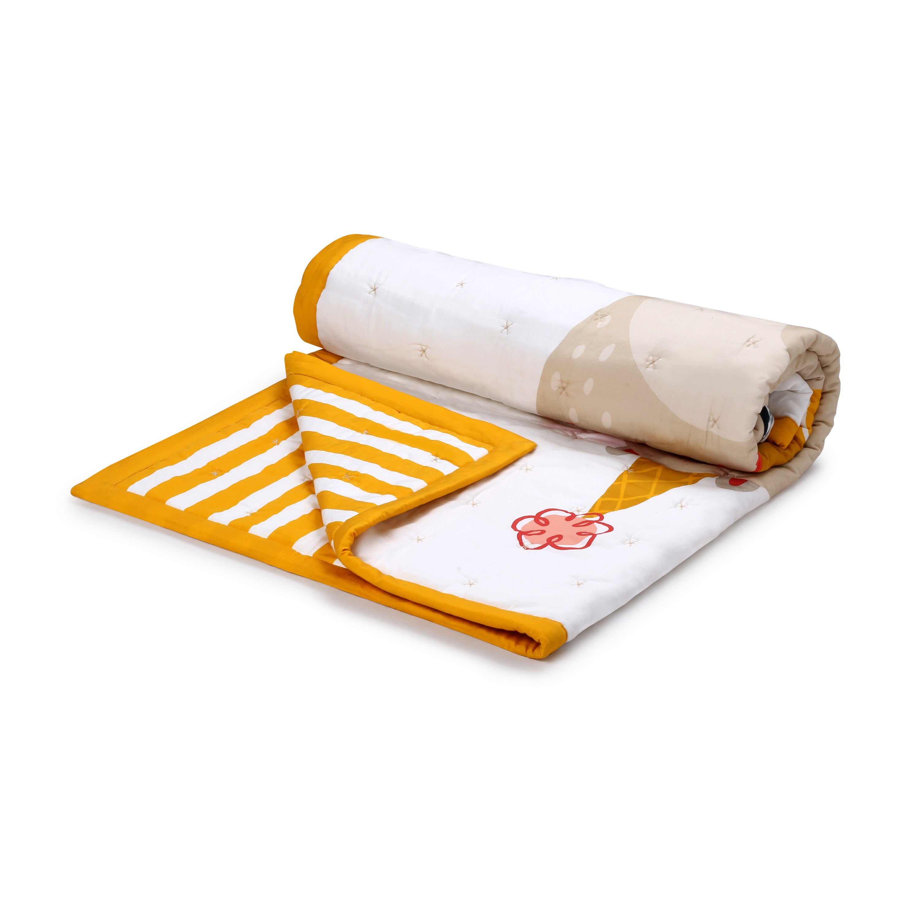 Bear Life- Reversible All Weather Quilt in Organic Cotton