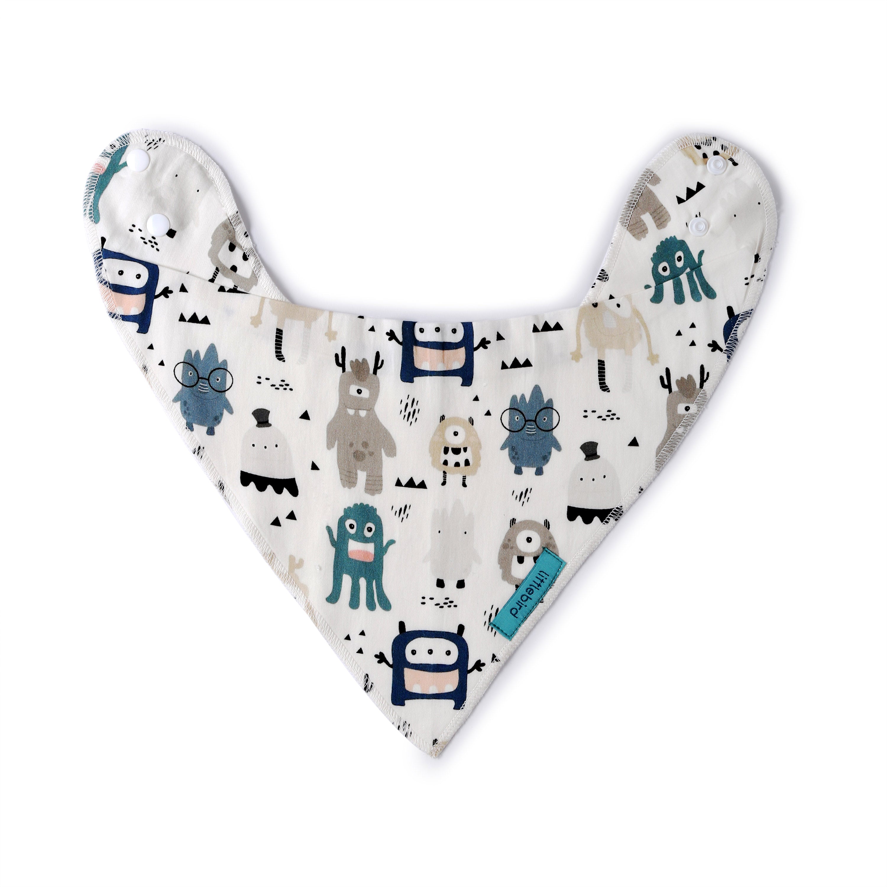 LittleBird Little Monster Bibs- Pack of 2