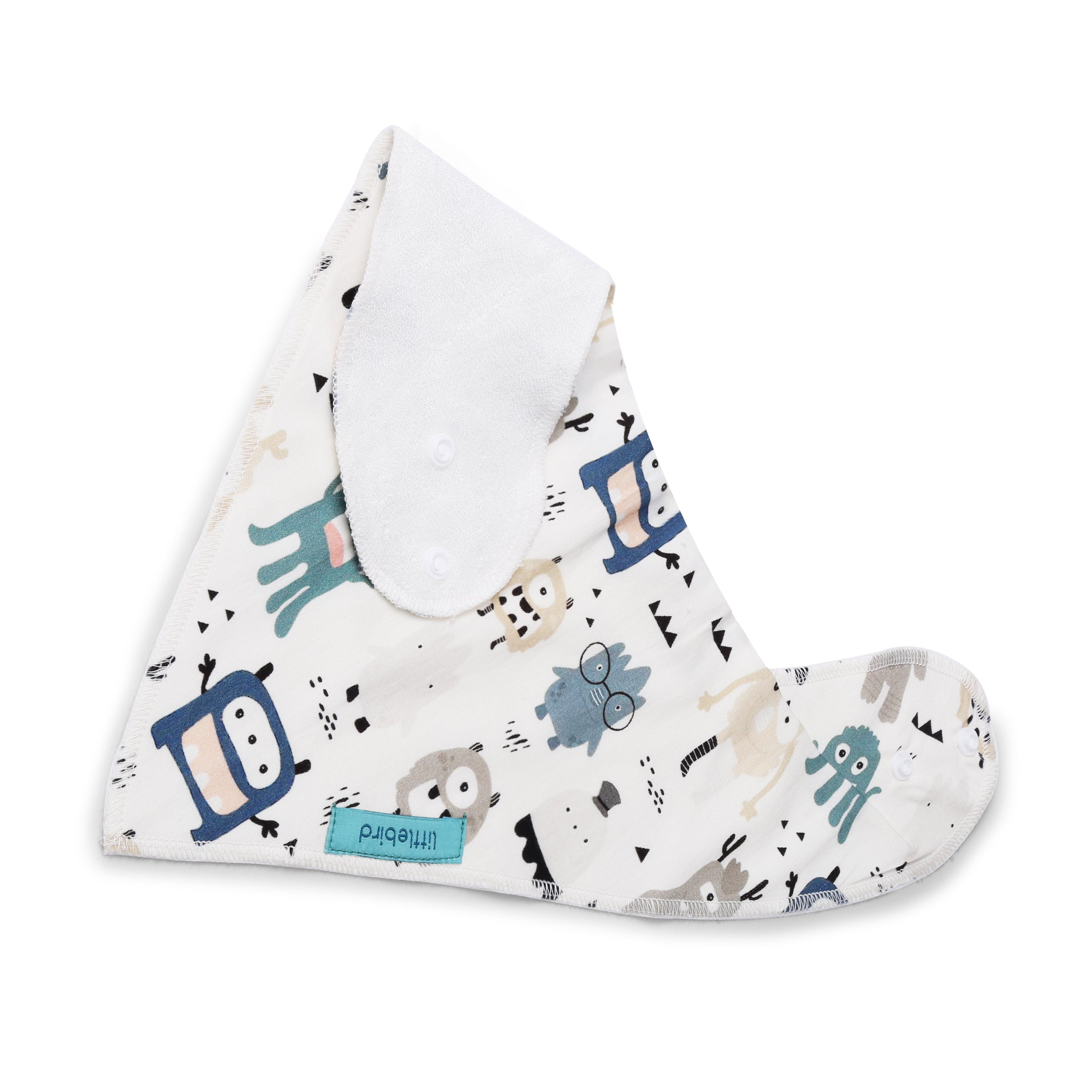 LittleBird Little Monster Bibs- Pack of 2