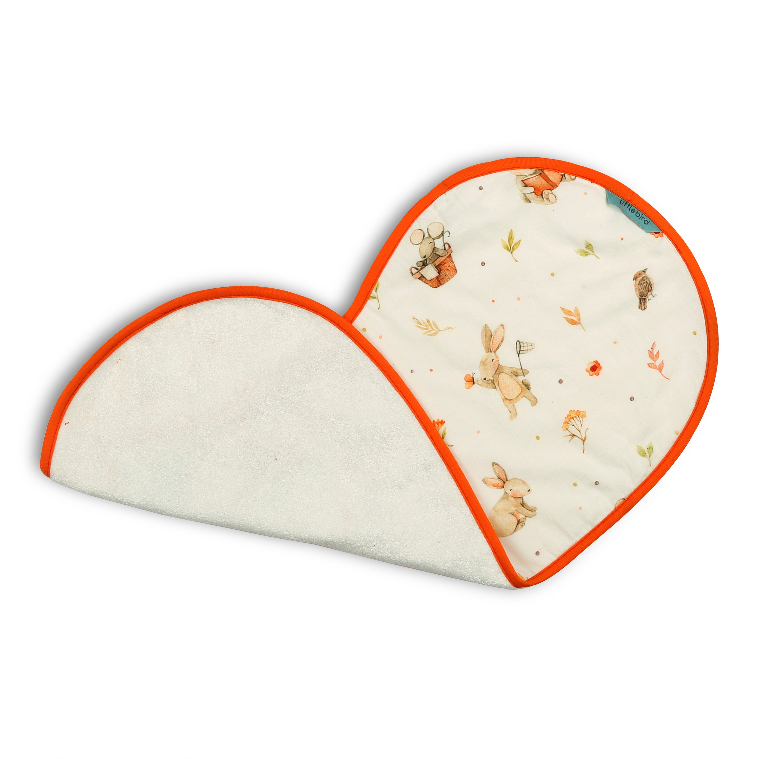 Bunny Life Burping Cloth Bib