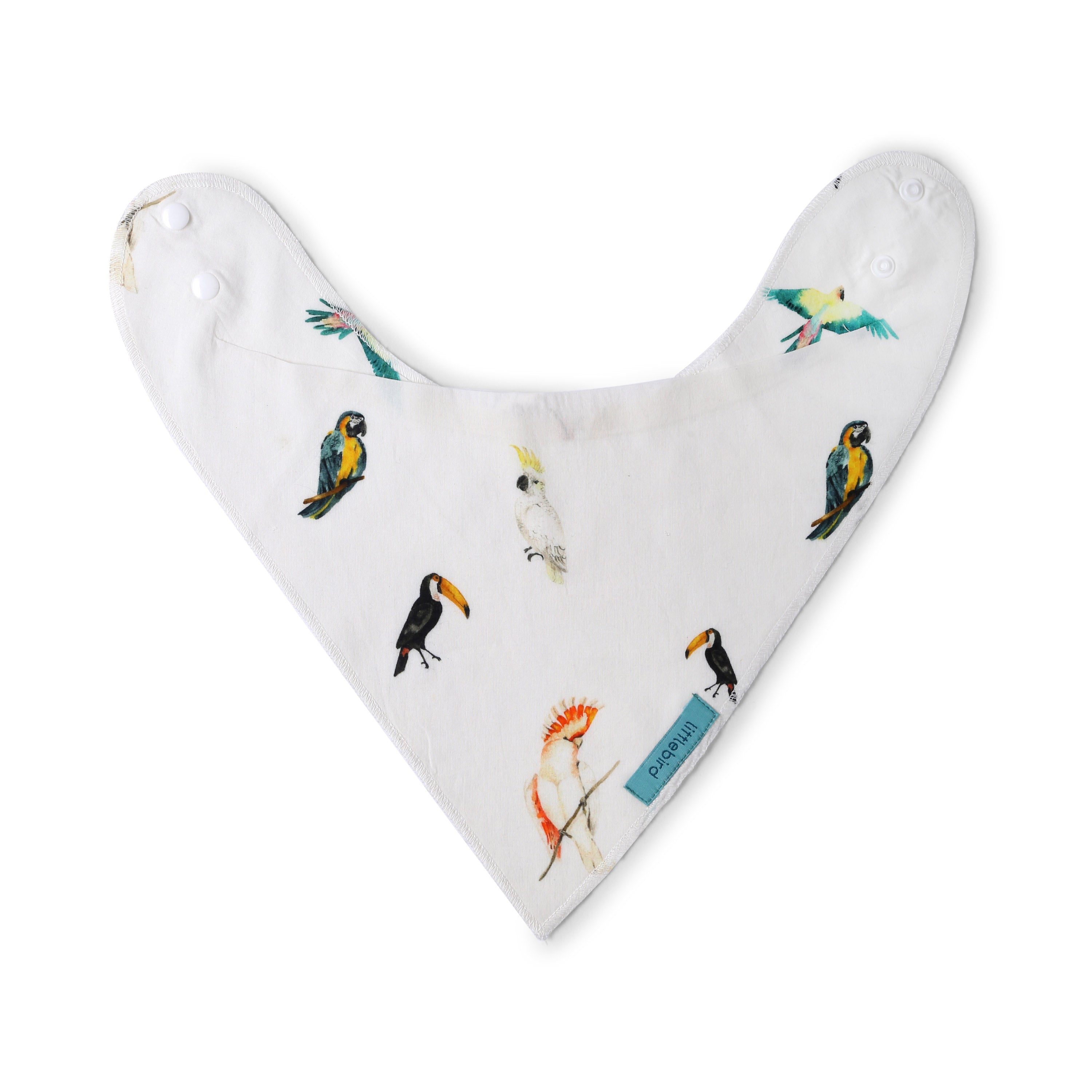 Bird Life- Organic Cotton Bibs- Pack of 2