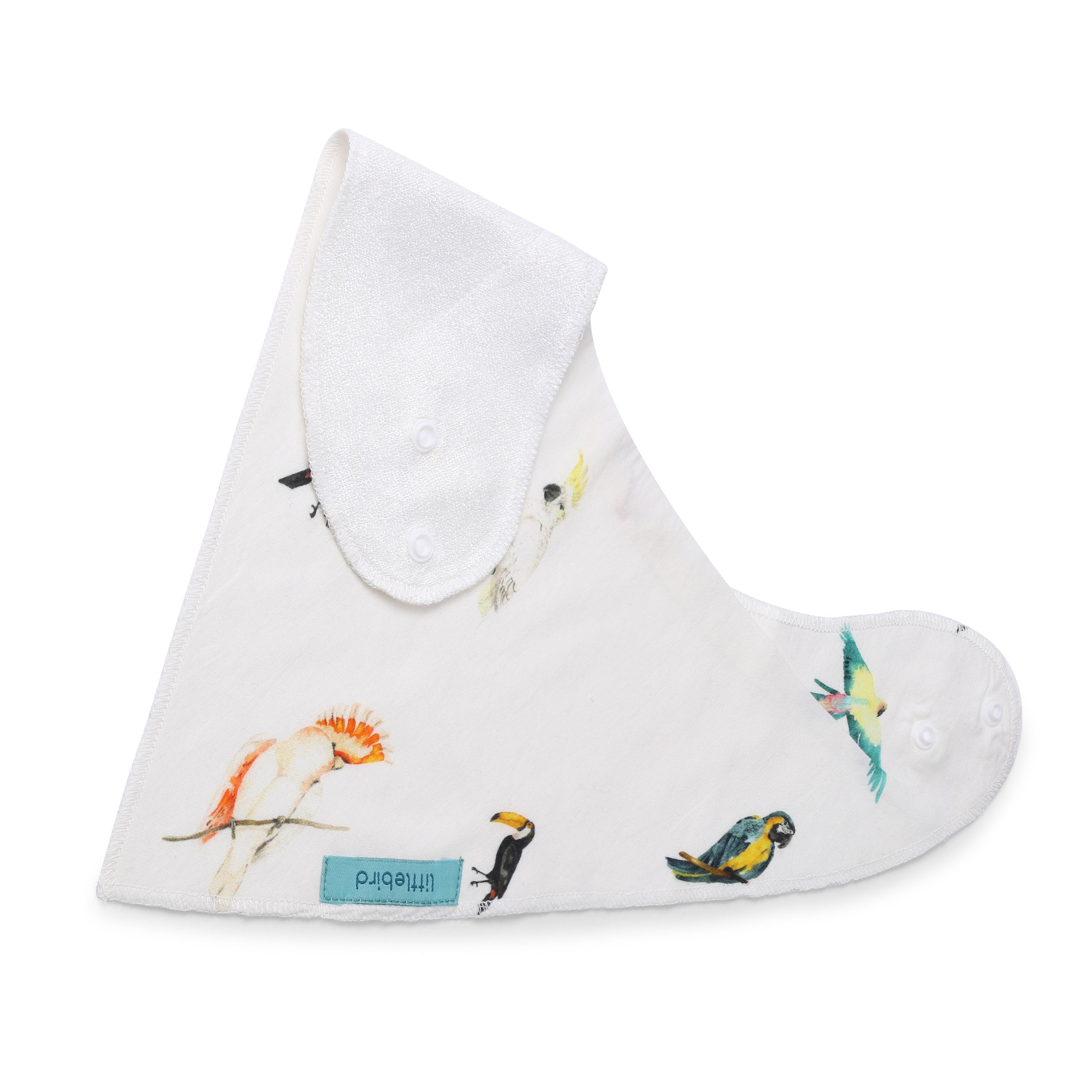 Bird Life- Organic Cotton Bibs- Pack of 2