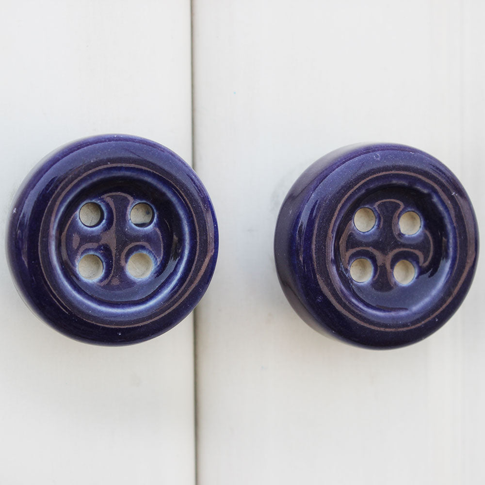 Button Knobs- Set of 4