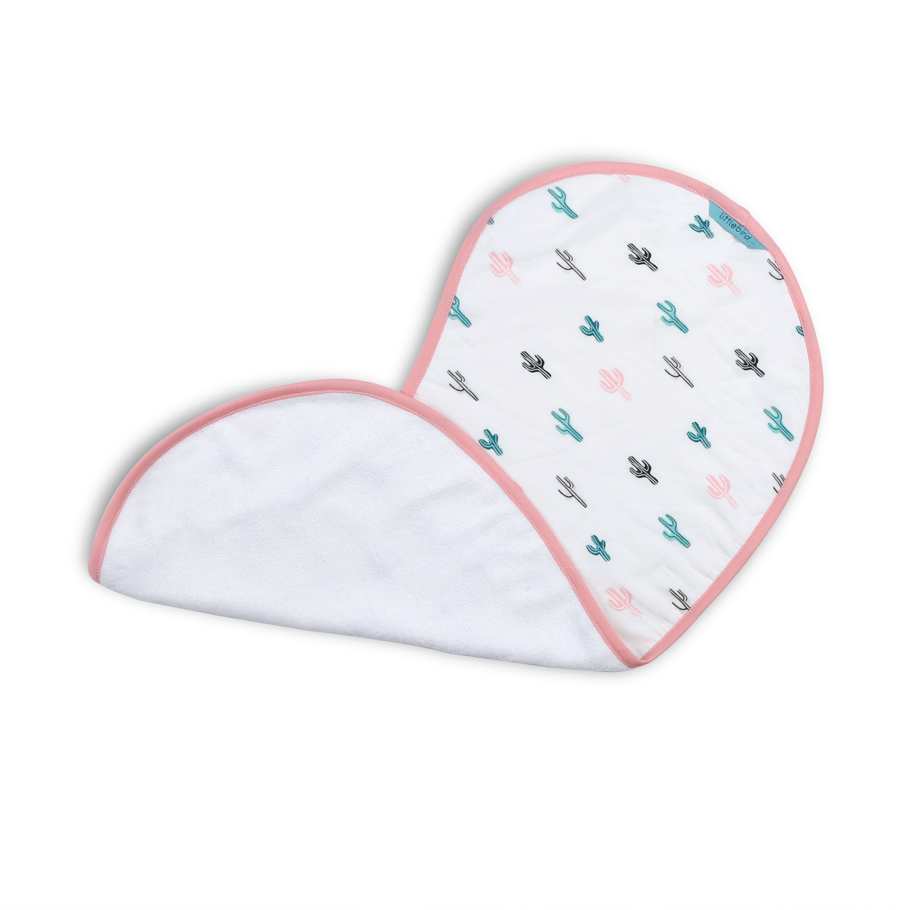 Cactus Life Burping Bib Cloth