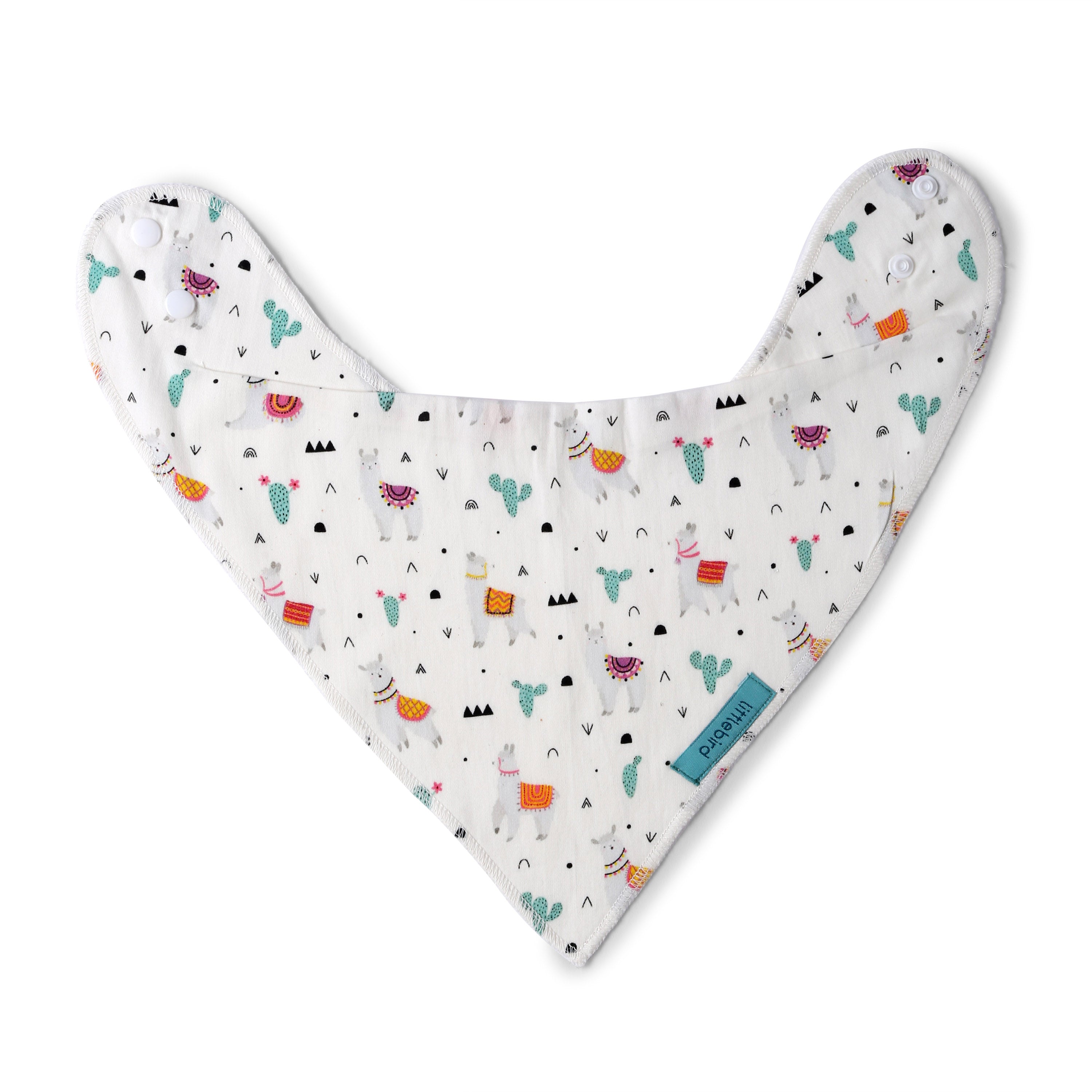 LittleBird Llama Bibs- Pack of 2