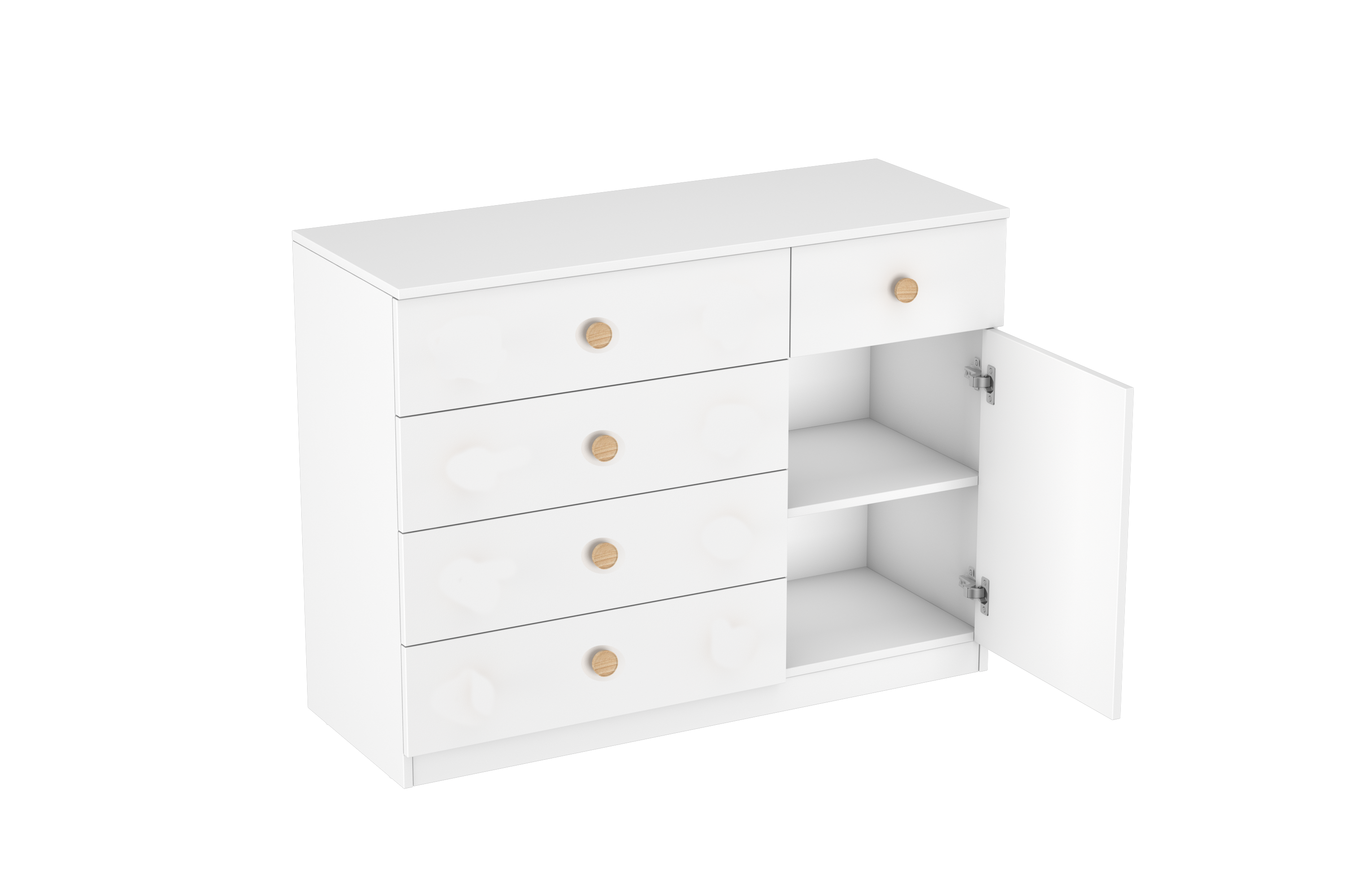 LittleBird Chest of Drawer S10 in White