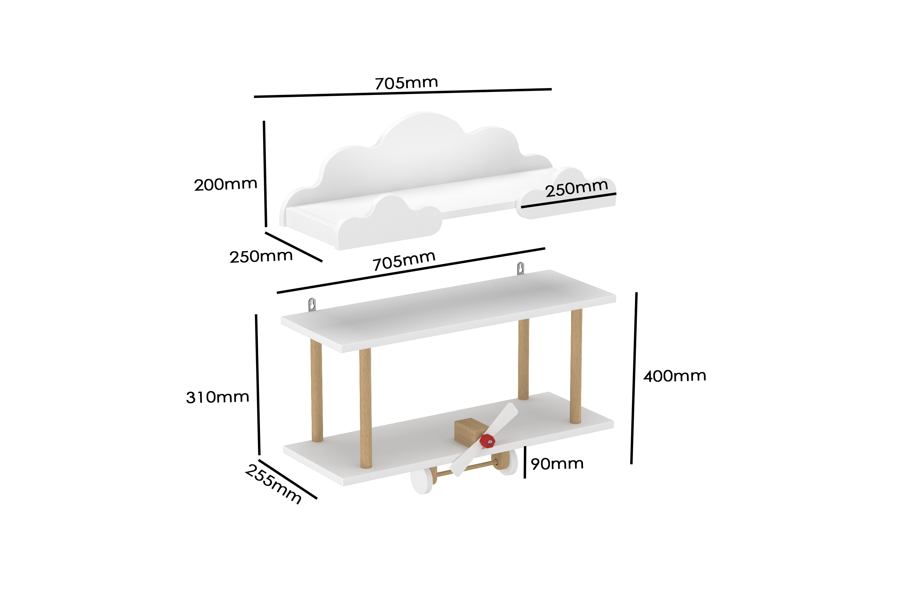 Joy of Flying Shelves