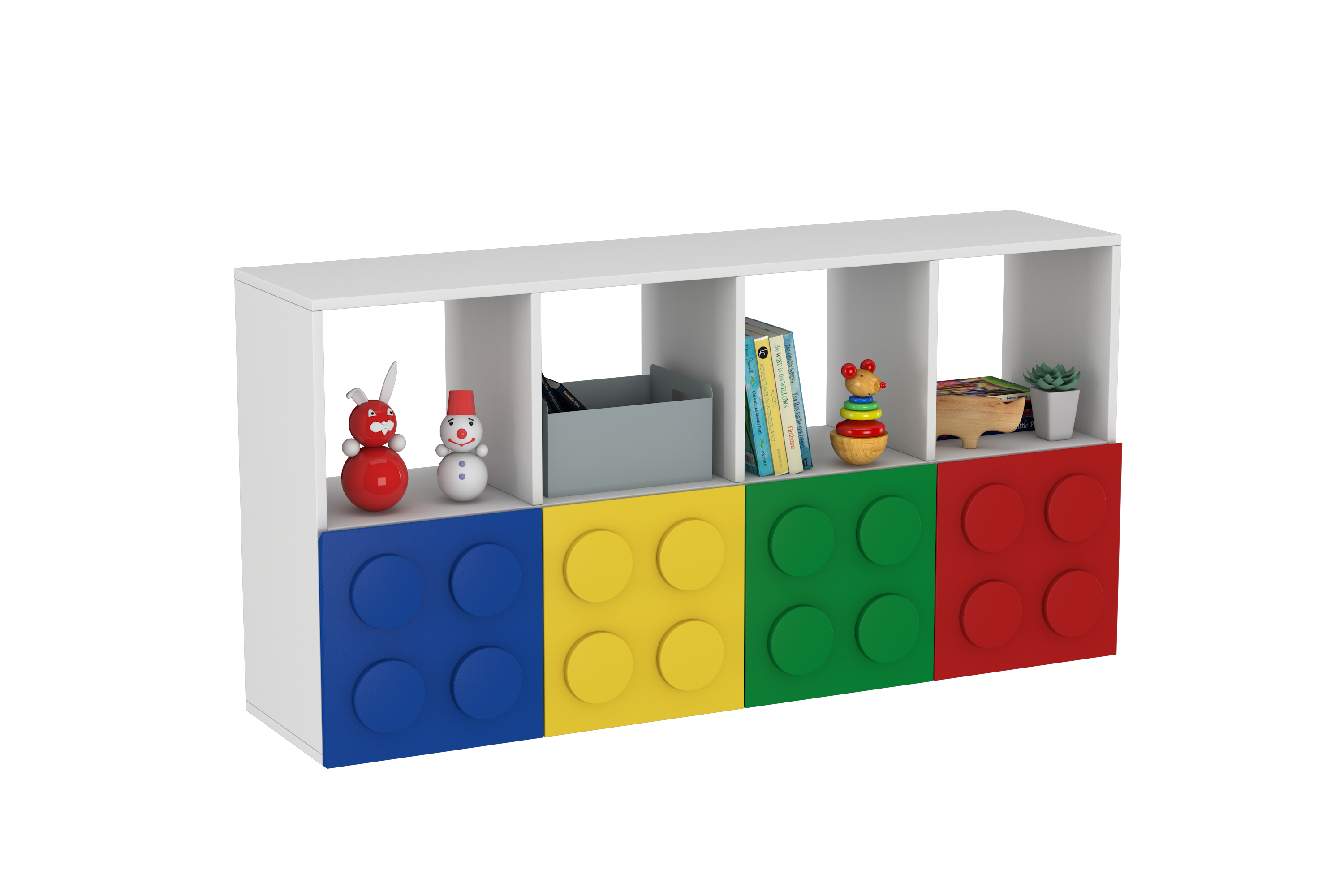 LEGO MONTESSORI SHELF IN MULTICOLOUR