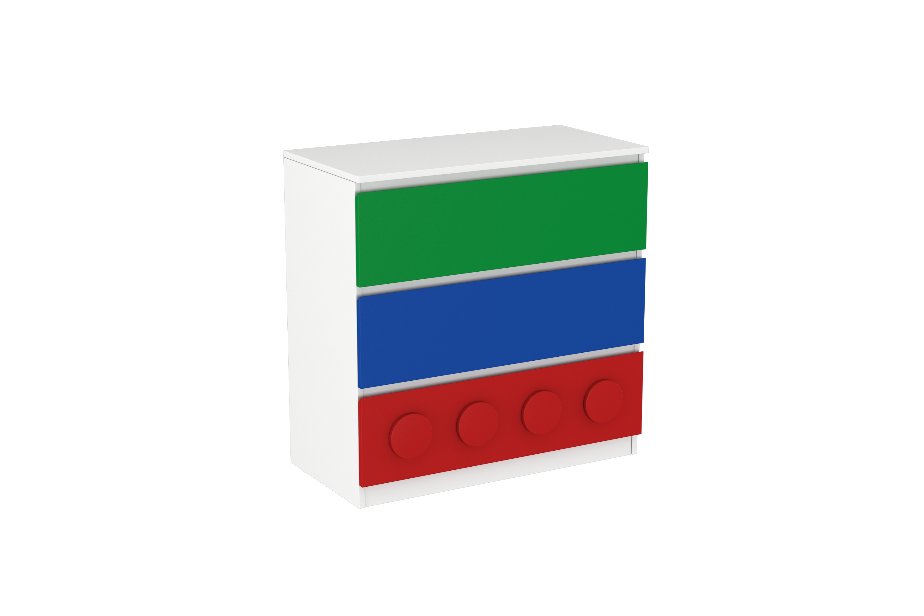 Lego Inspired Chest of Drawers D4