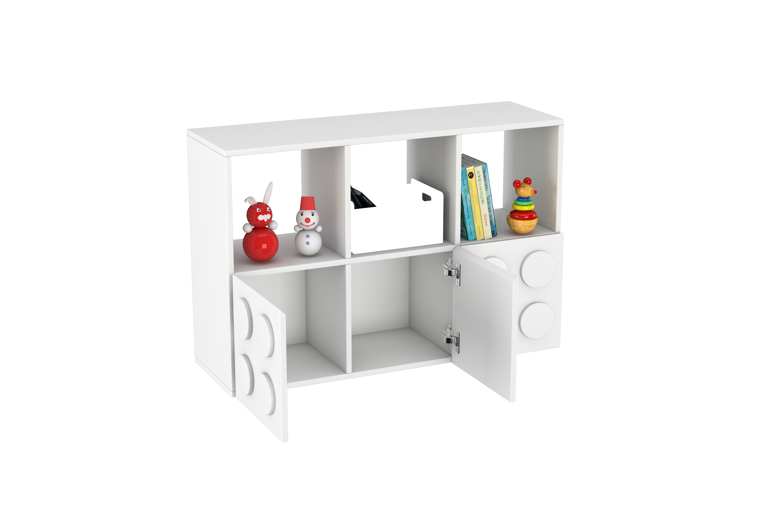 Lego Inspired Montessori Shelves 3x2