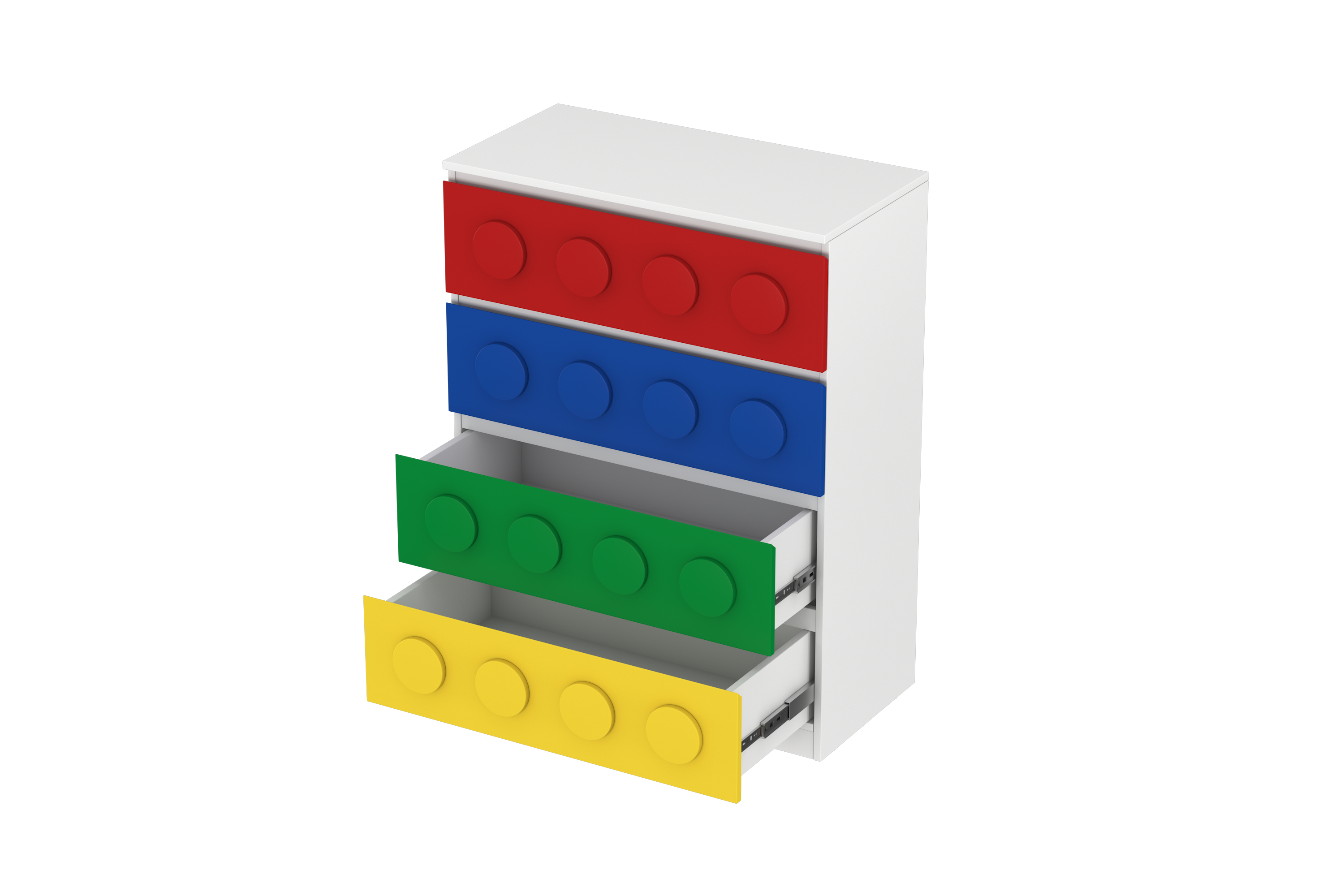 Lego Inspired Chest of Drawers D2