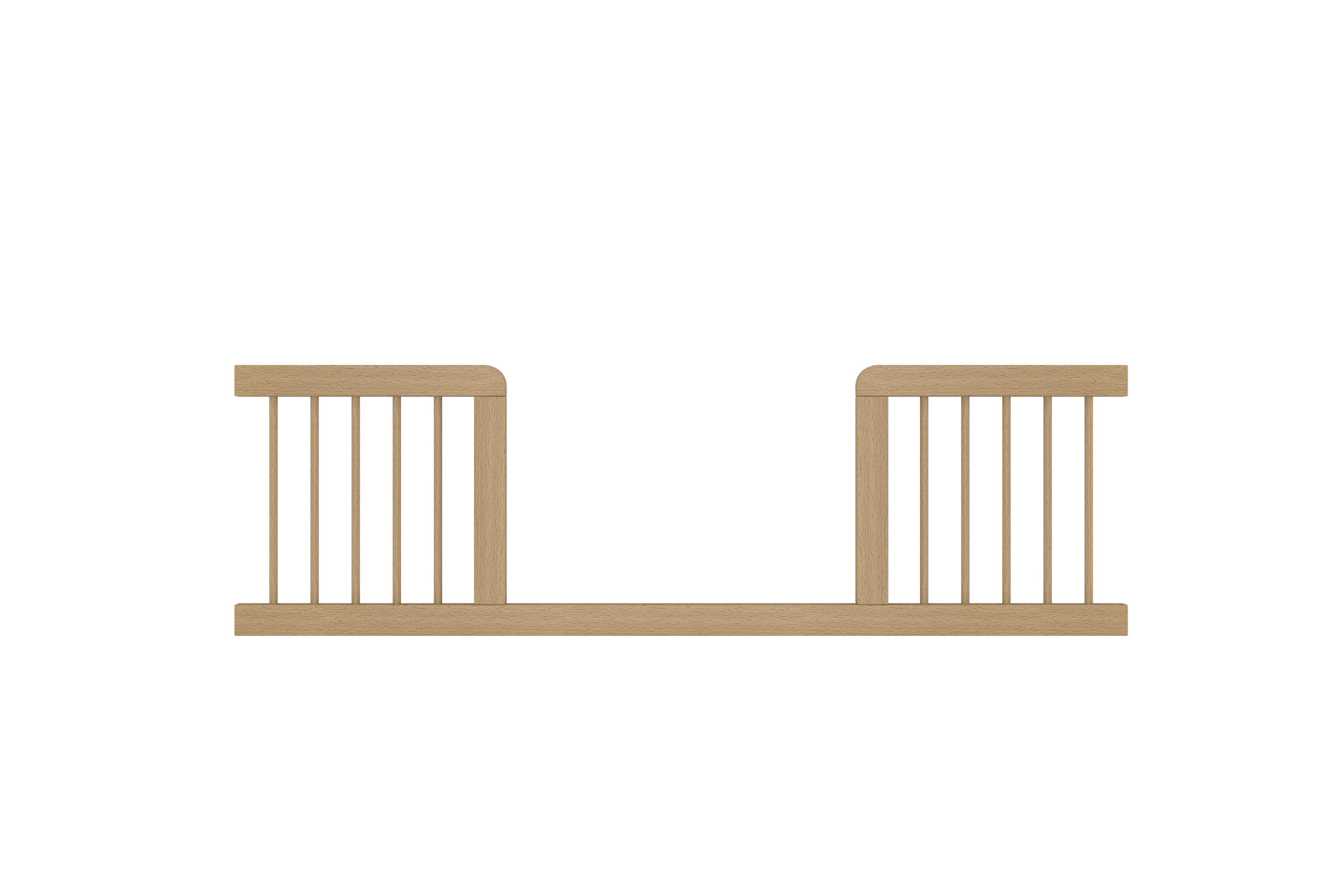 Toddler Bed Conversion Kit for Elegant Crib with Drawers