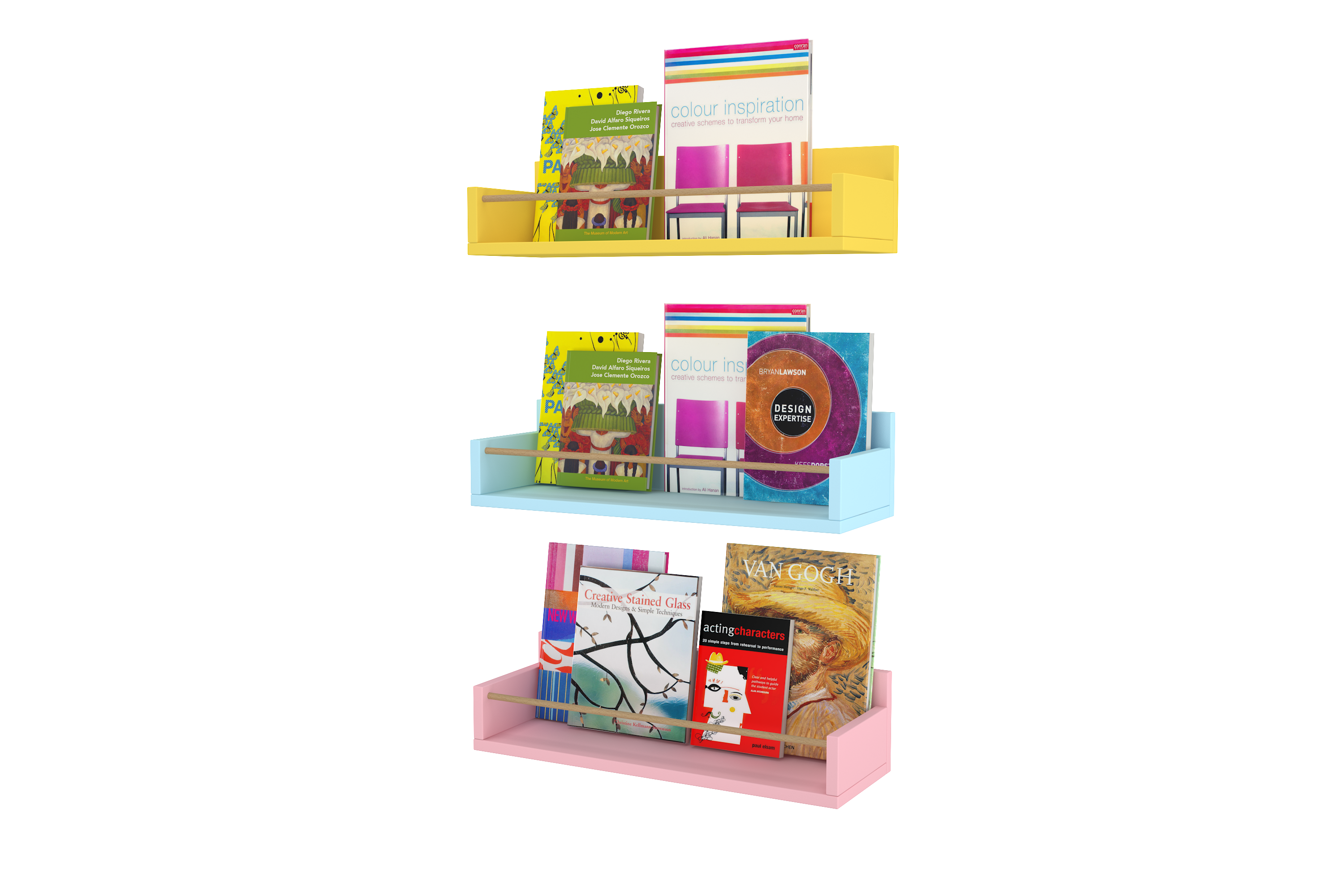 The Tristate Wall Shelves