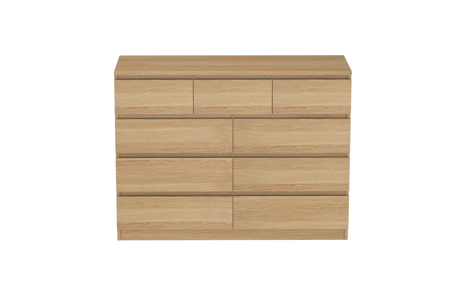 LittleBird Chest of Drawer S3 in Oak