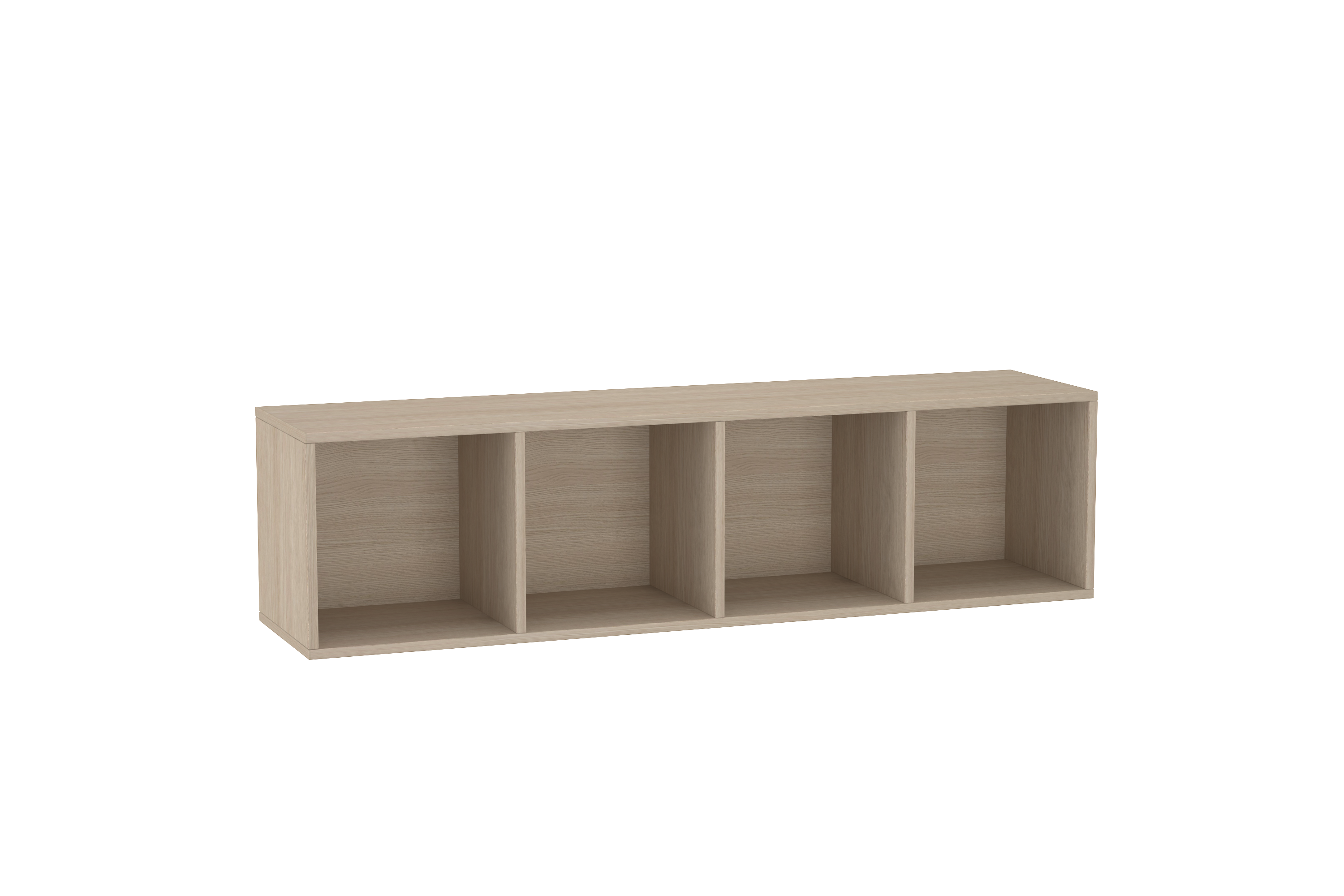 Montessori 4x1 Shelves In oak & Acacia Laminate