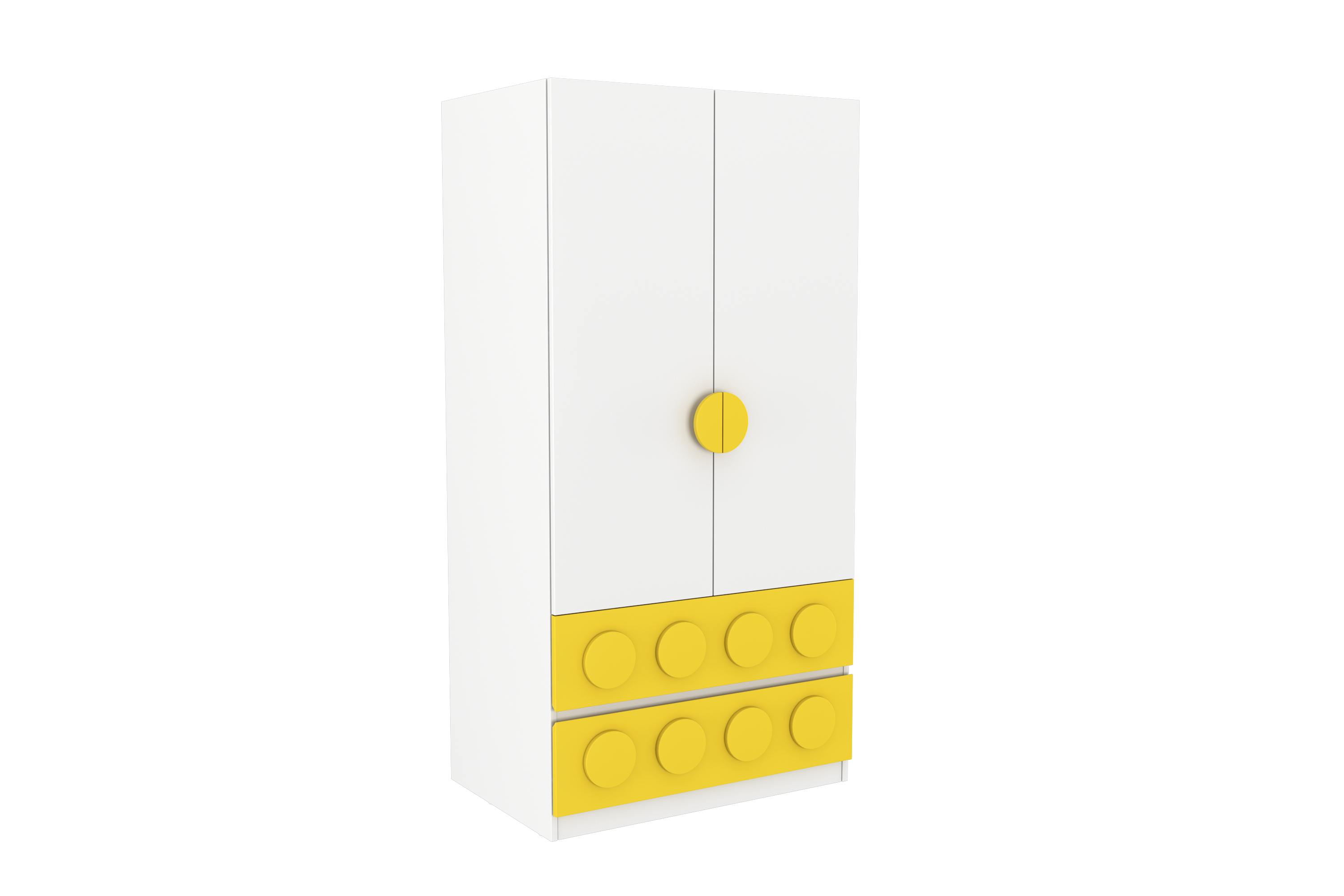 Lego Inspired Two Door Wardrobe