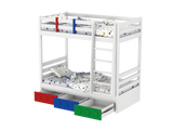 Lego Inspired Bunk Bed