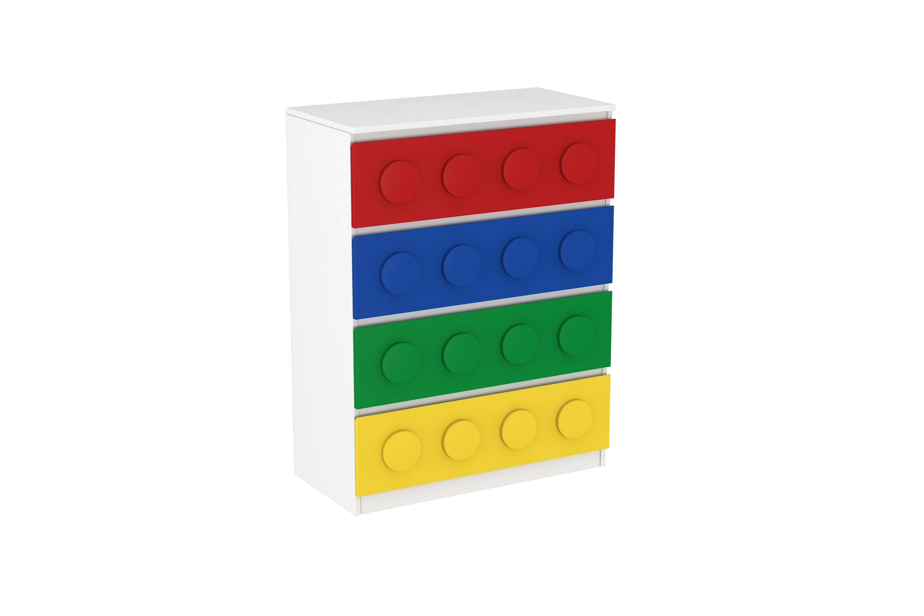 Lego Inspired Chest of Drawers D2