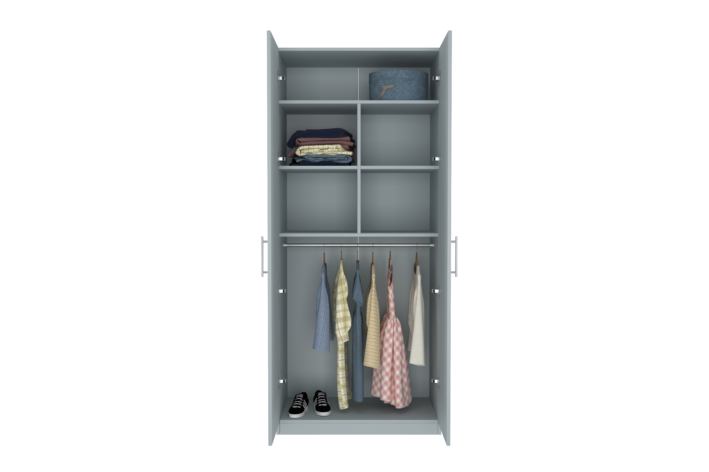 Elegant Two Door Wardrobe D2