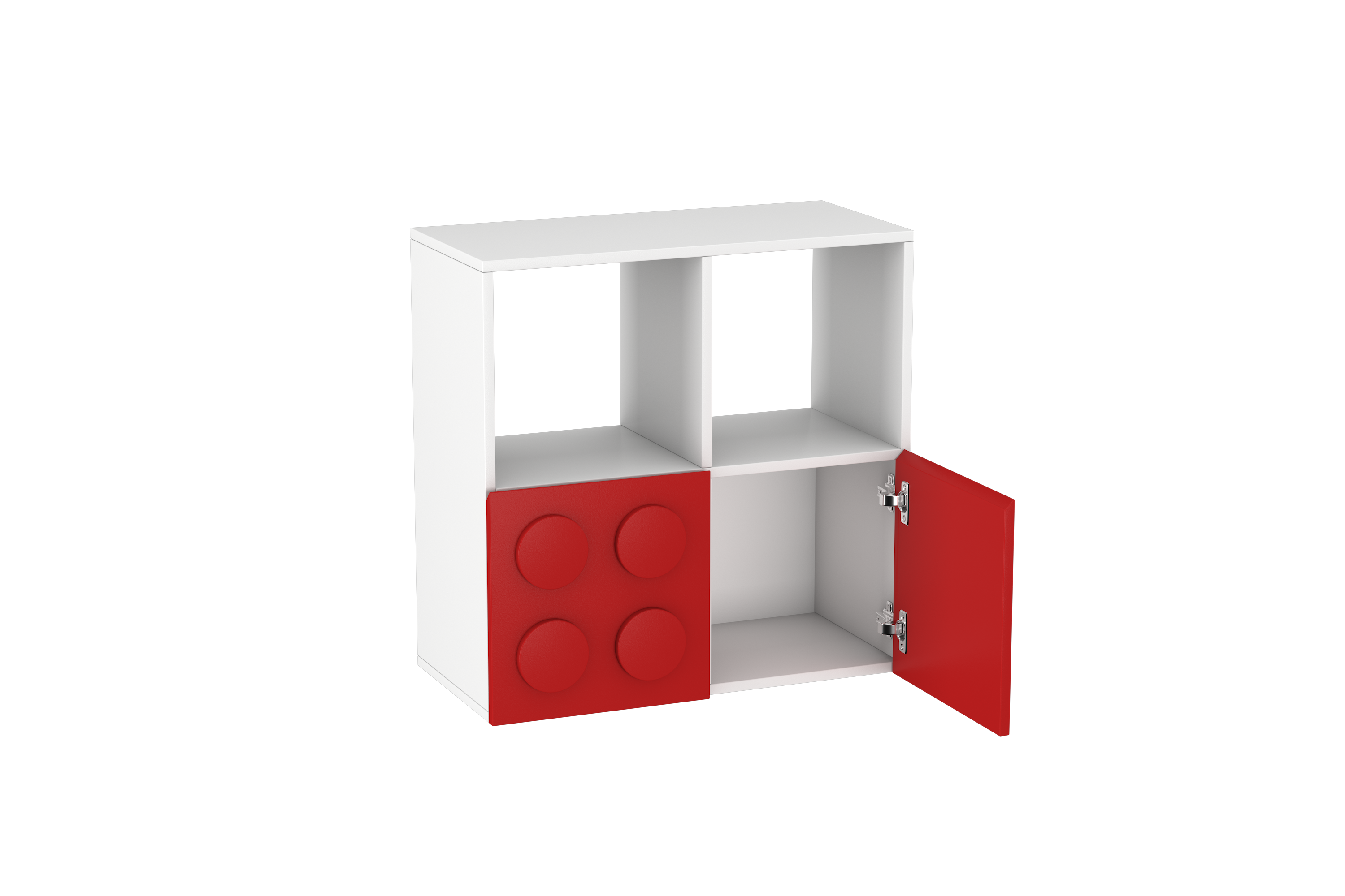 Lego Inspired Montessori Shelves 2x2