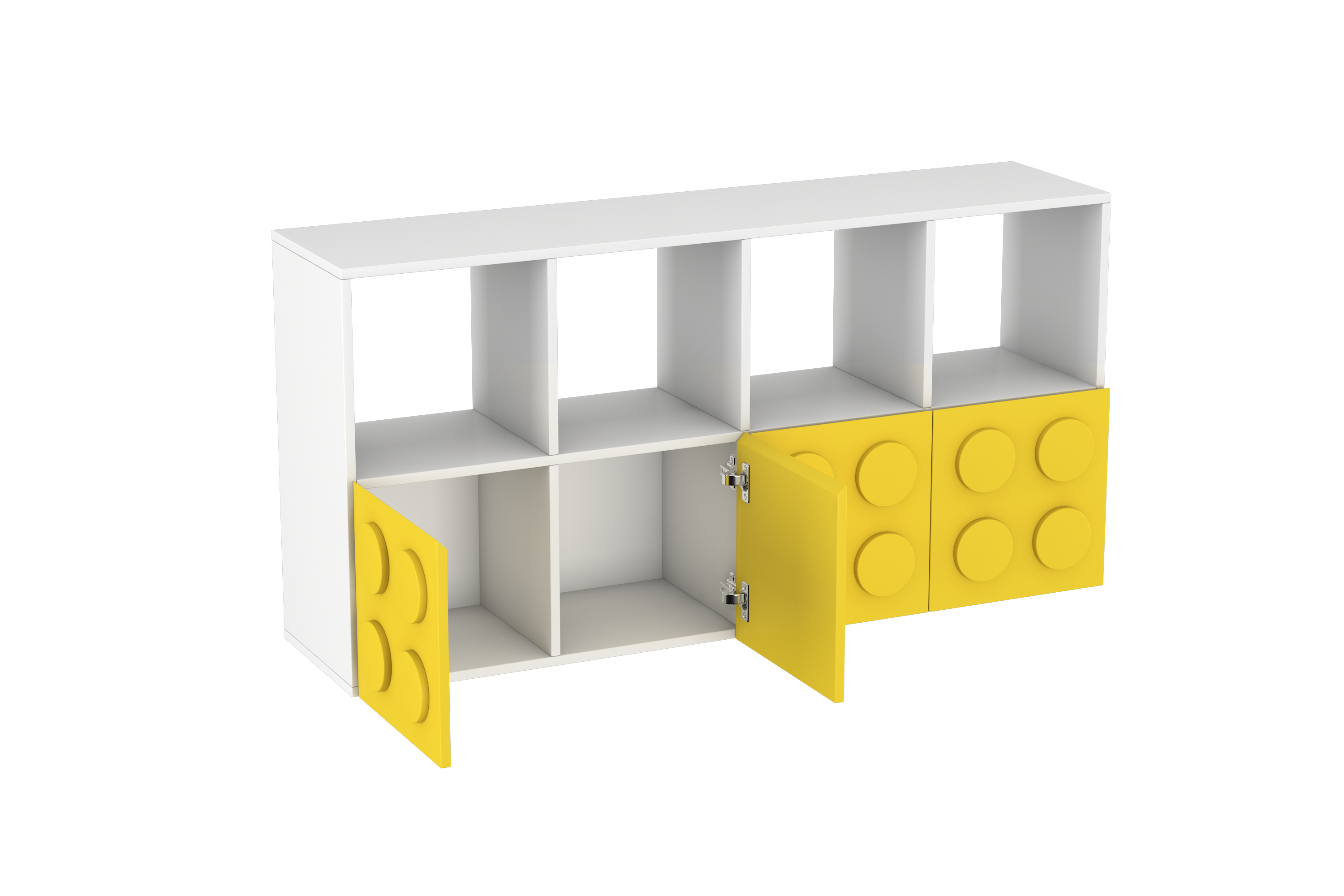 Lego Inspired Montessori Shelves 4x2