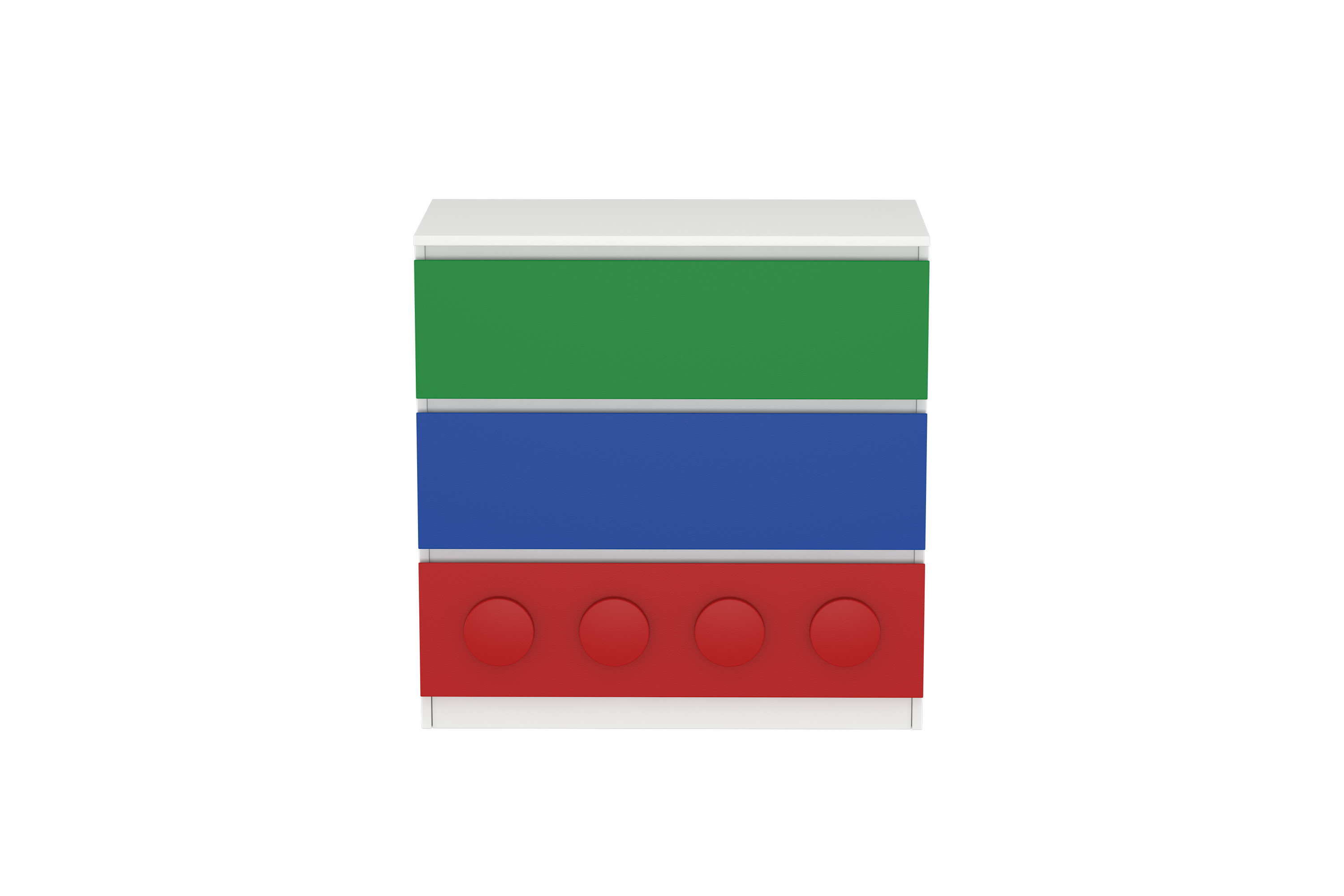 Lego Inspired Chest of Drawers D4