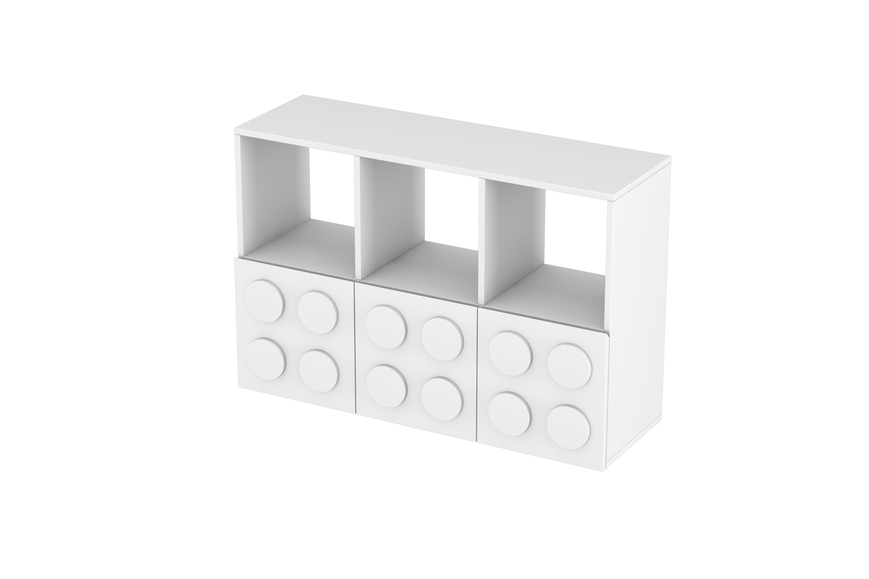 Lego Inspired Montessori Shelves 3x2