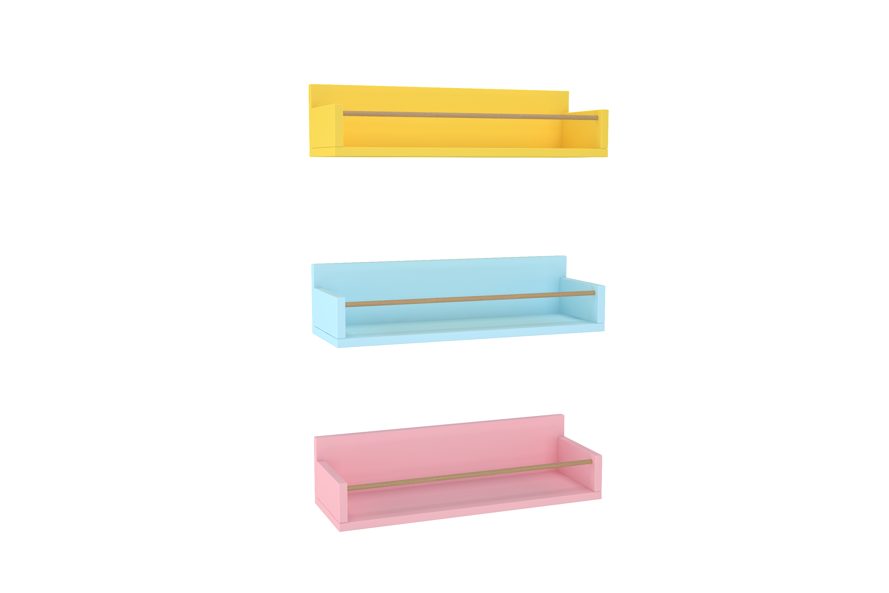 The Tristate Wall Shelves