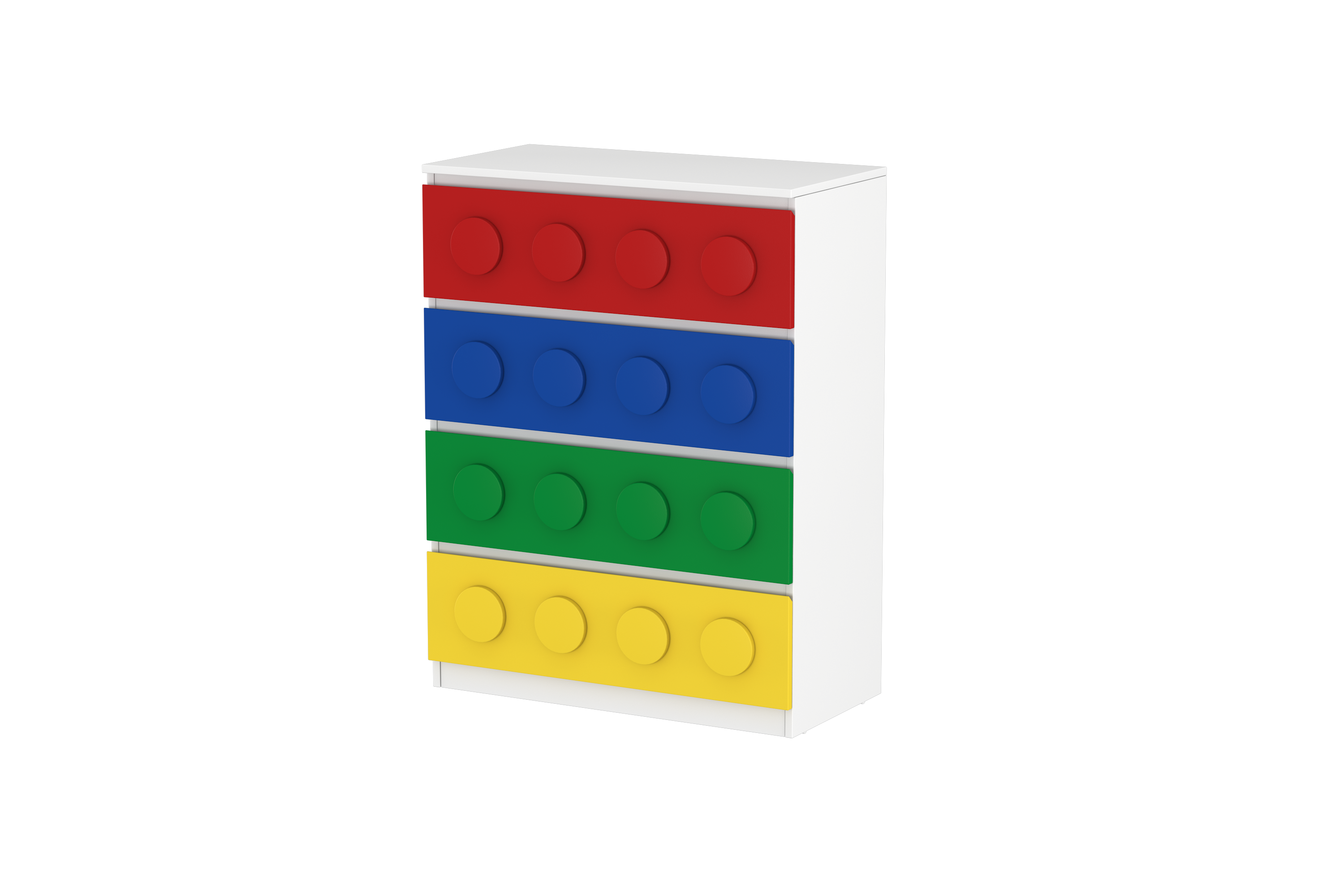 Lego Inspired Chest of Drawers D2