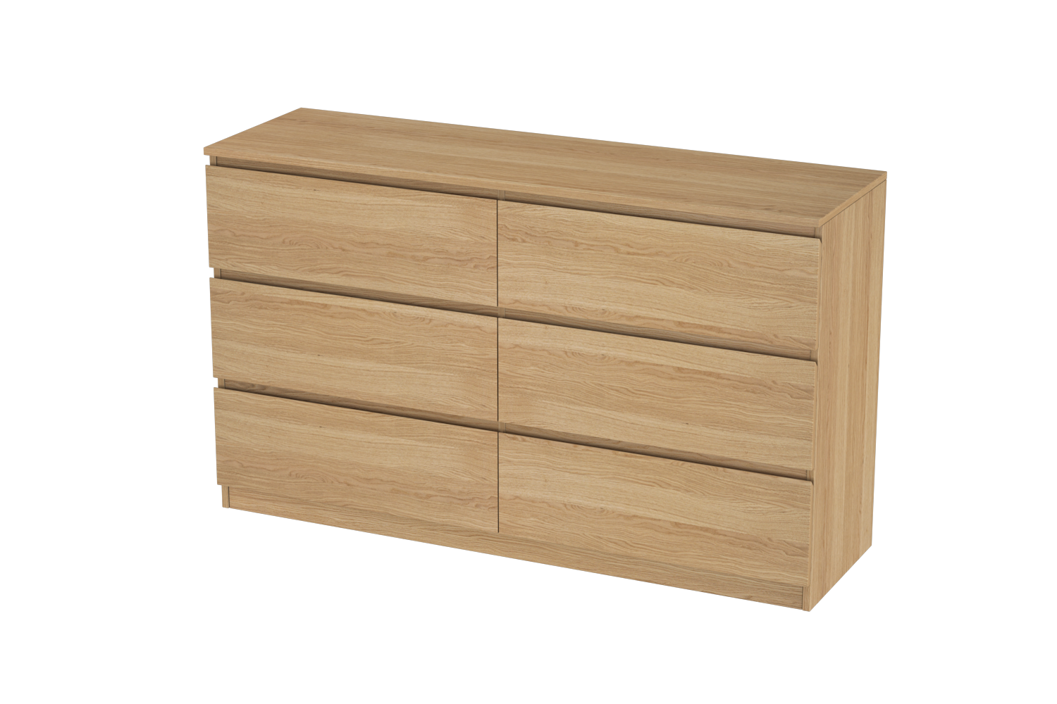 LittleBird Chest of Drawer S8 in Oak