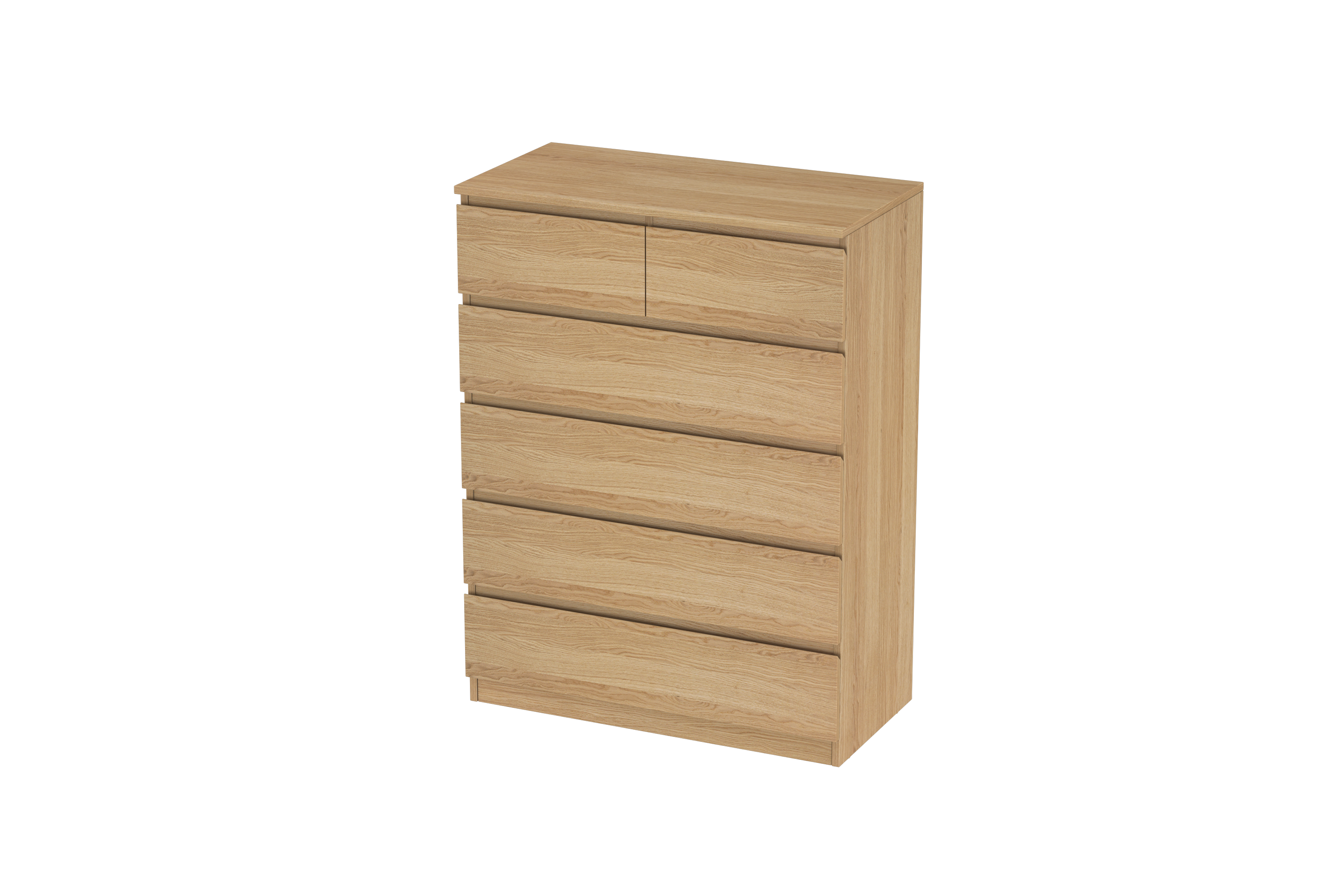 LittleBird Chest of Drawer S4 in Oak