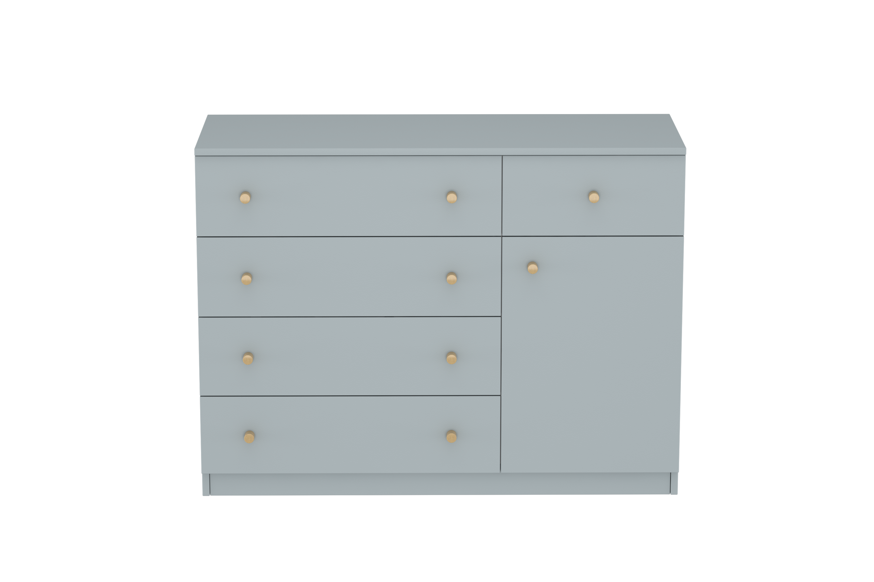 LittleBird Chest of Drawer S5 in Grey