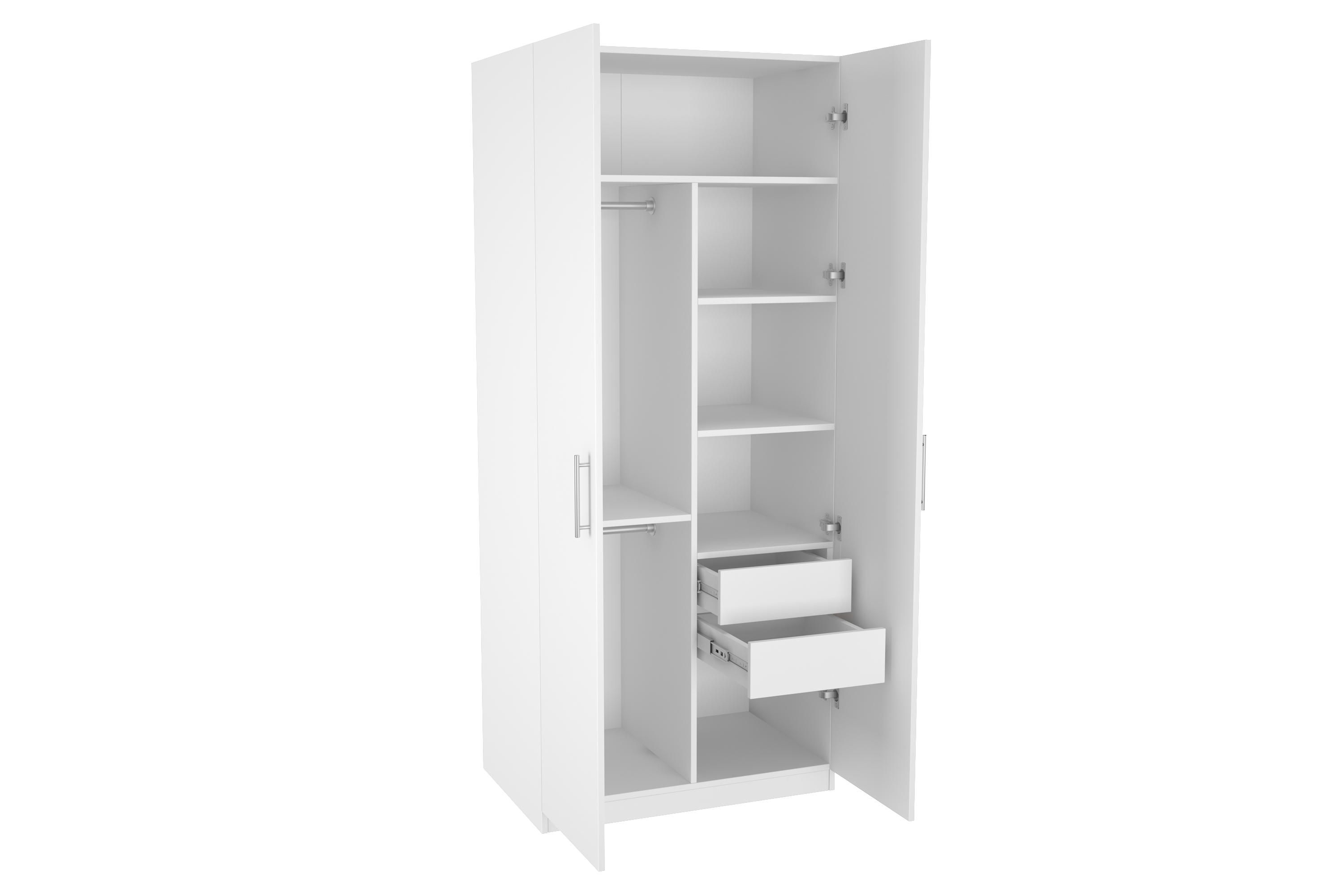 Elegant Two Door Wardrobe D5