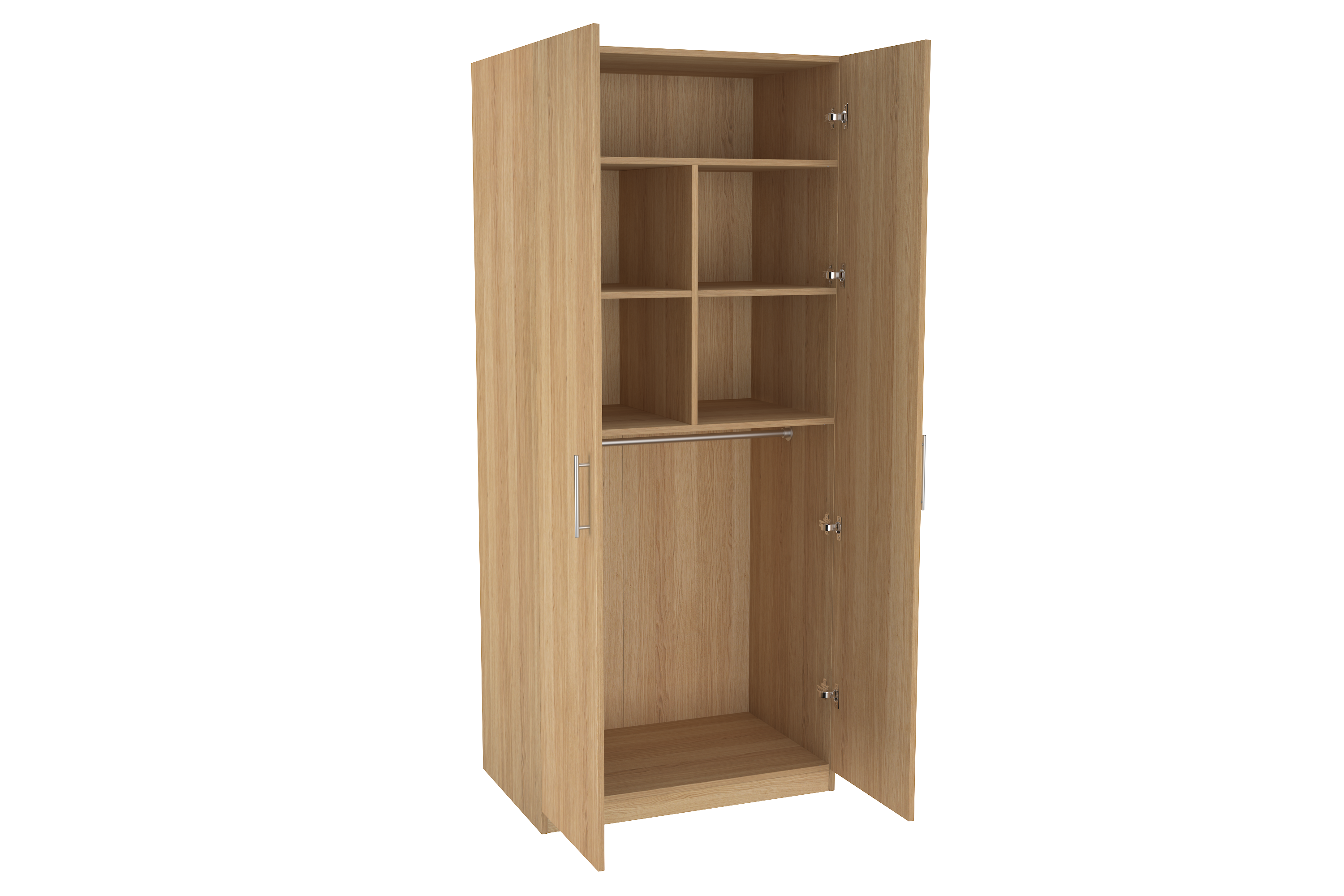 Elegant Two Door Wardrobe D2