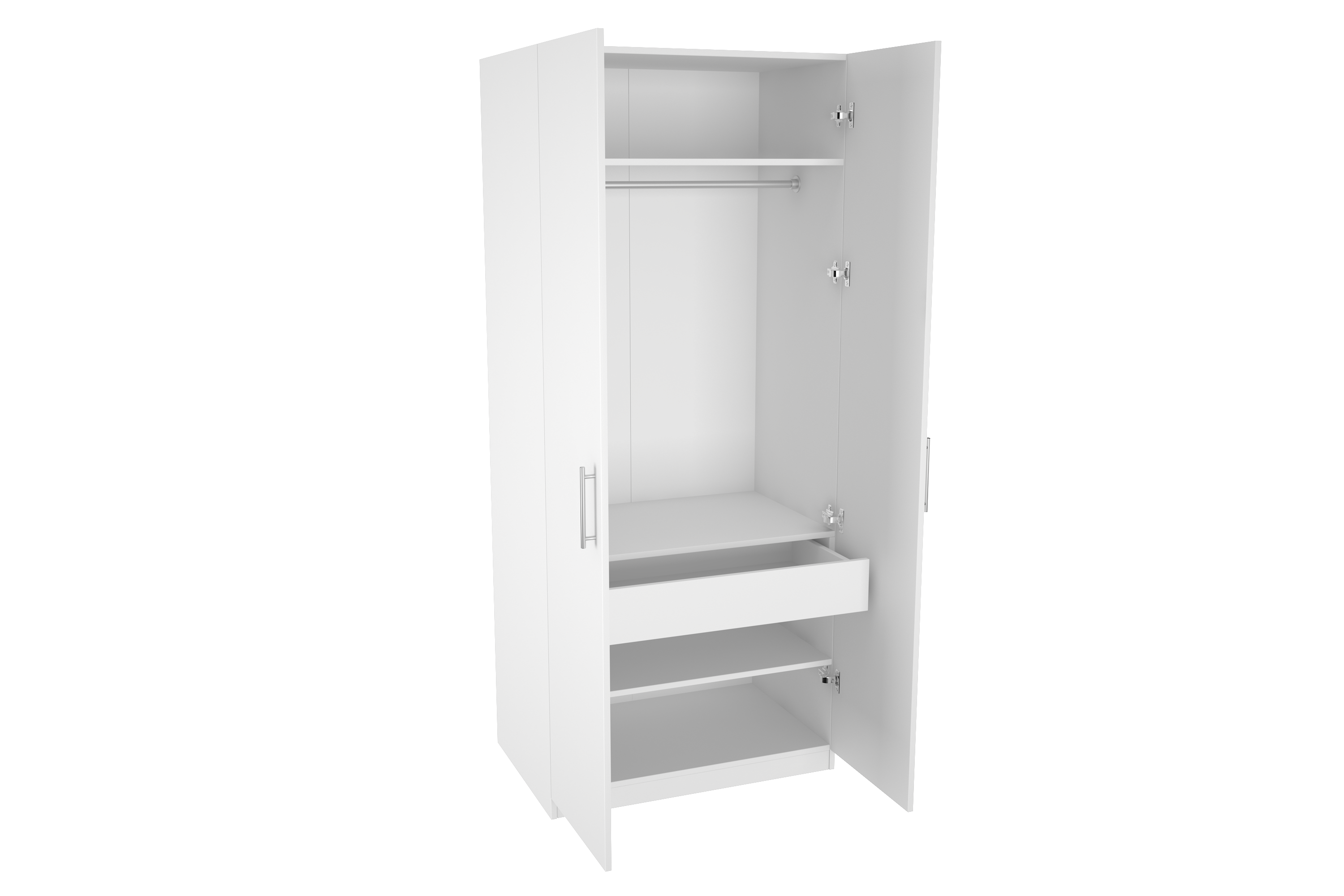 Elegant Two Door Wardrobe D1